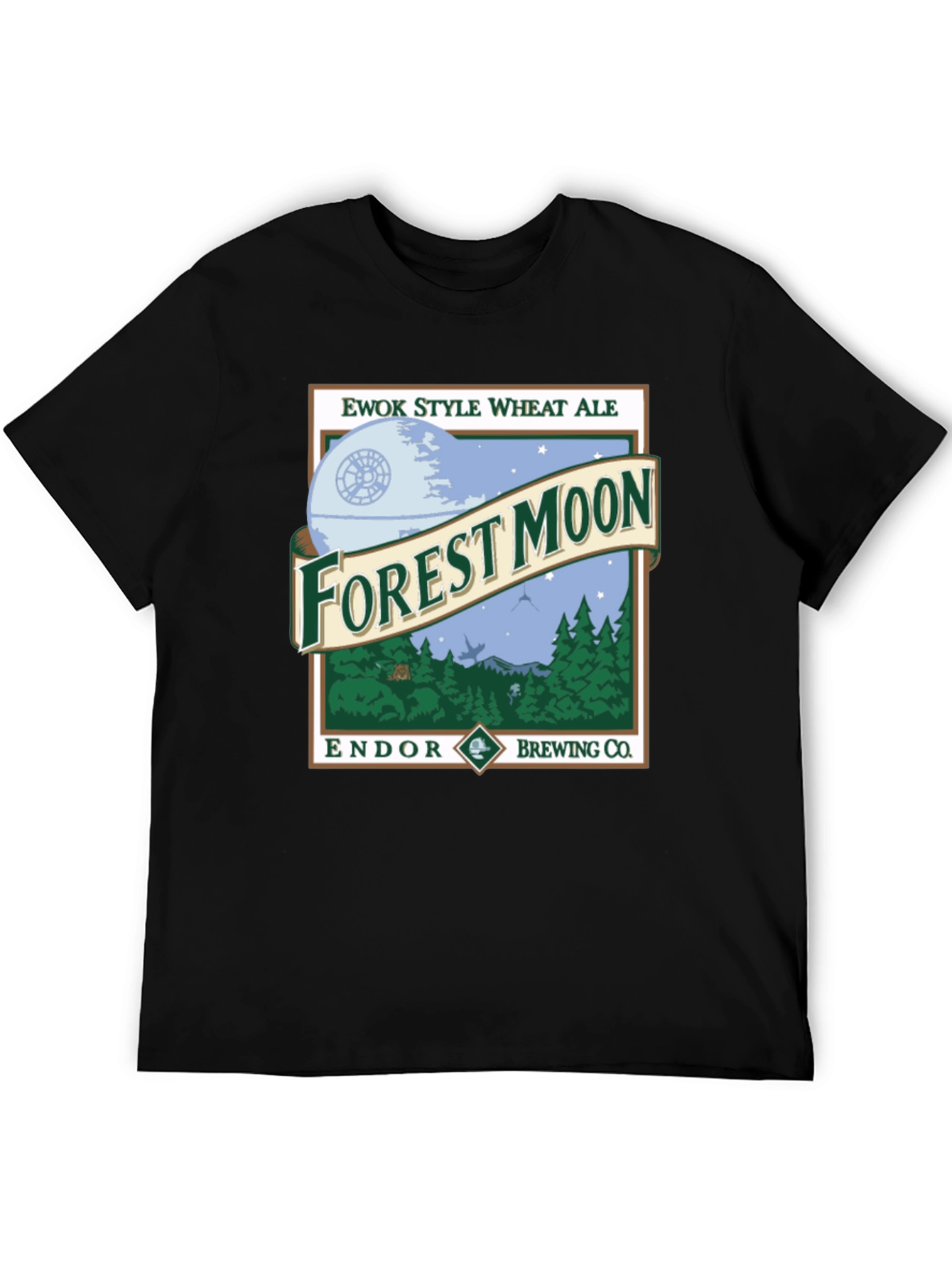 Forest Moon Endor Beer Graphic T-Shirt