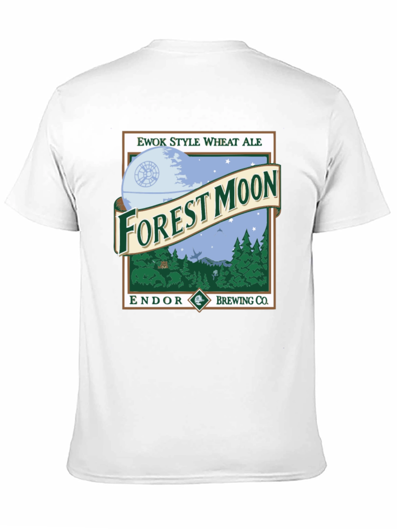Forest Moon Endor Beer Graphic T-Shirt
