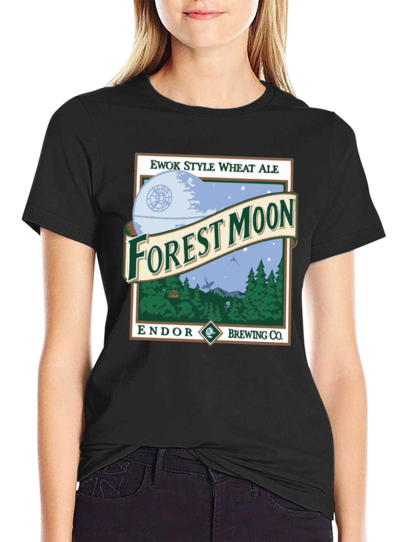 Forest Moon Endor Beer Graphic T-Shirt