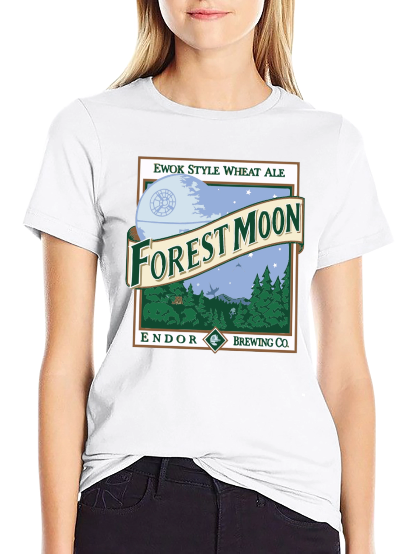 Forest Moon Endor Beer Graphic T-Shirt