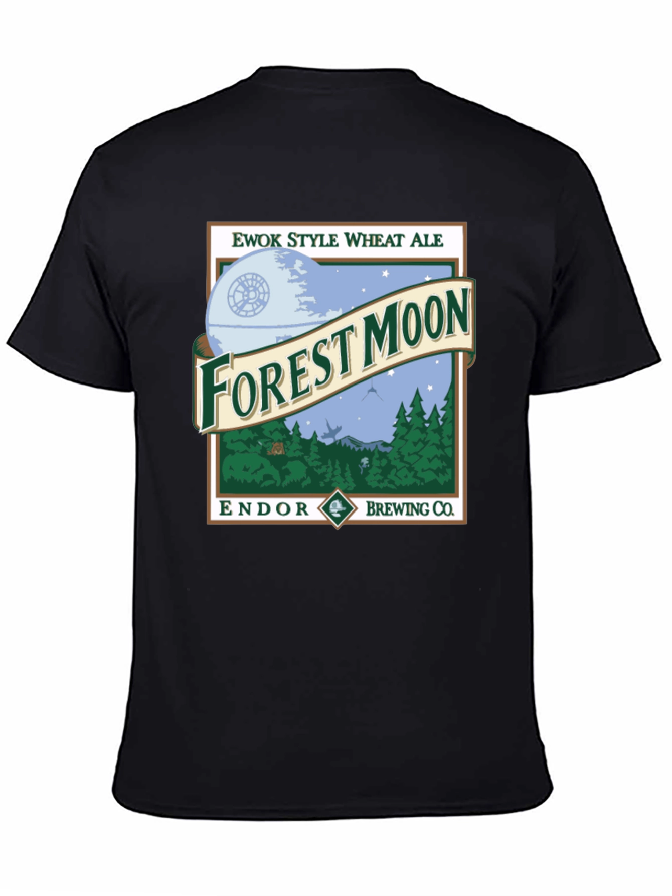 Forest Moon Endor Beer Graphic T-Shirt