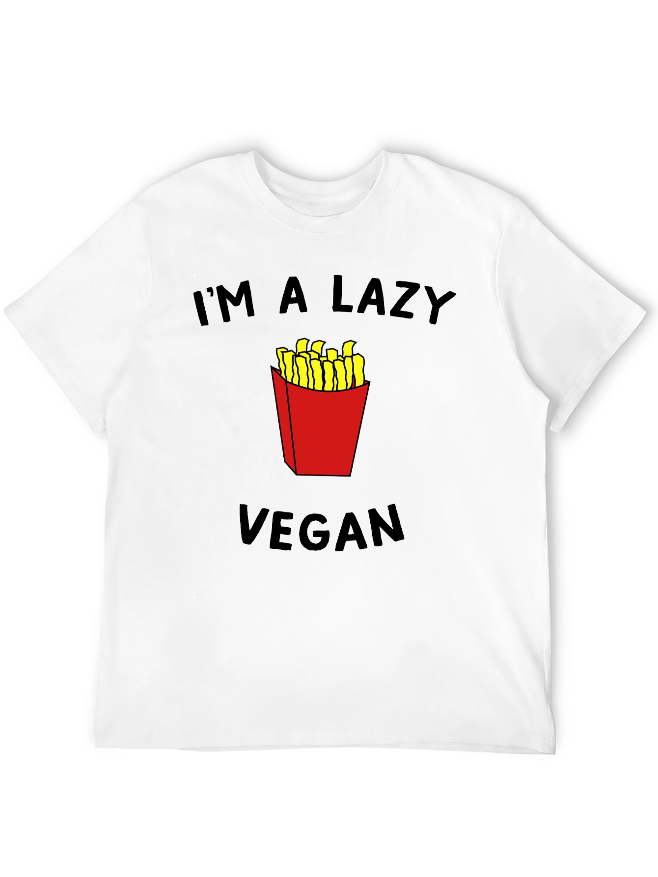 Im A Lazy Vegan T-Shirt - Unisex Graphic Tee