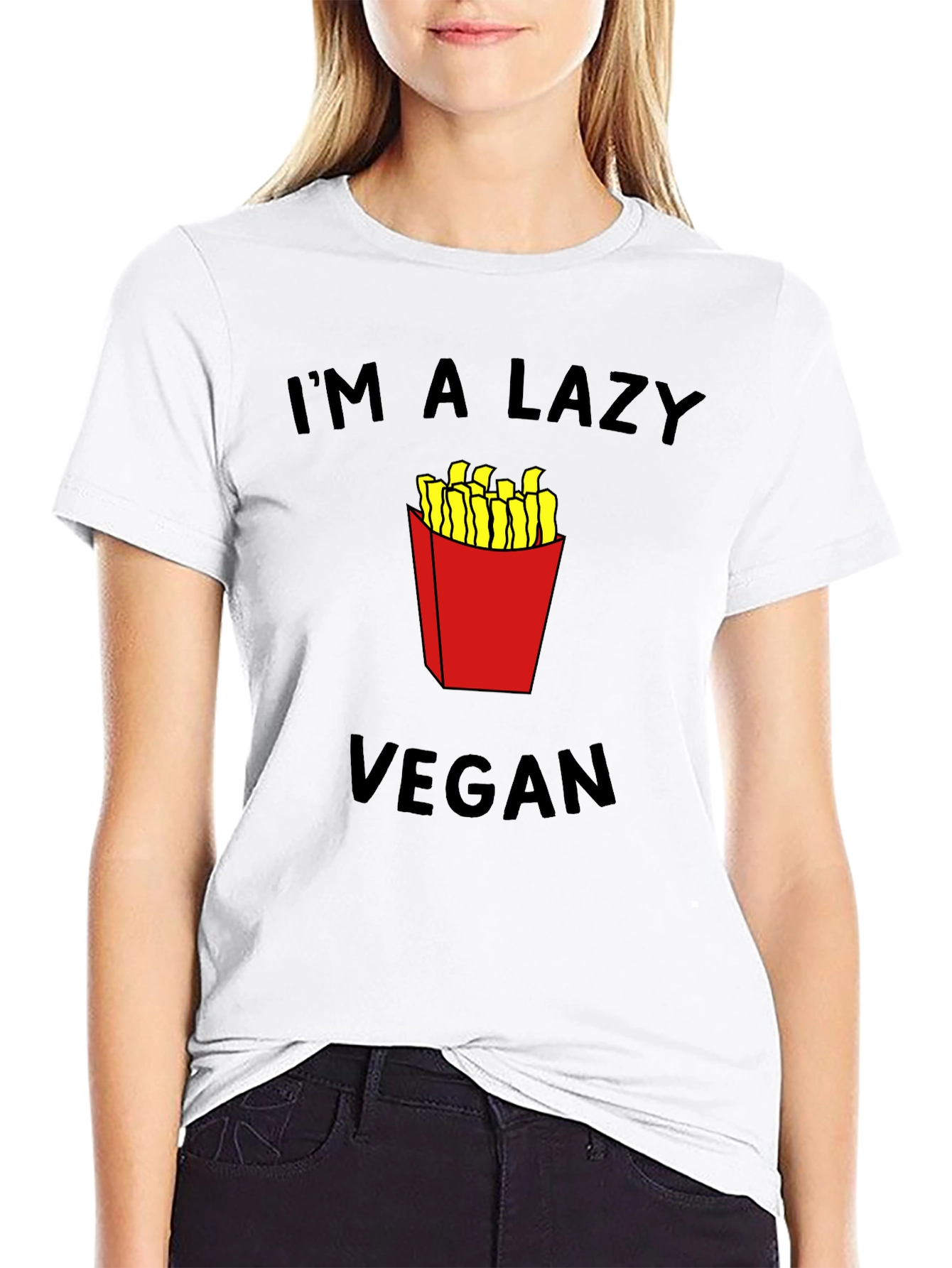 Im A Lazy Vegan T-Shirt - Unisex Graphic Tee
