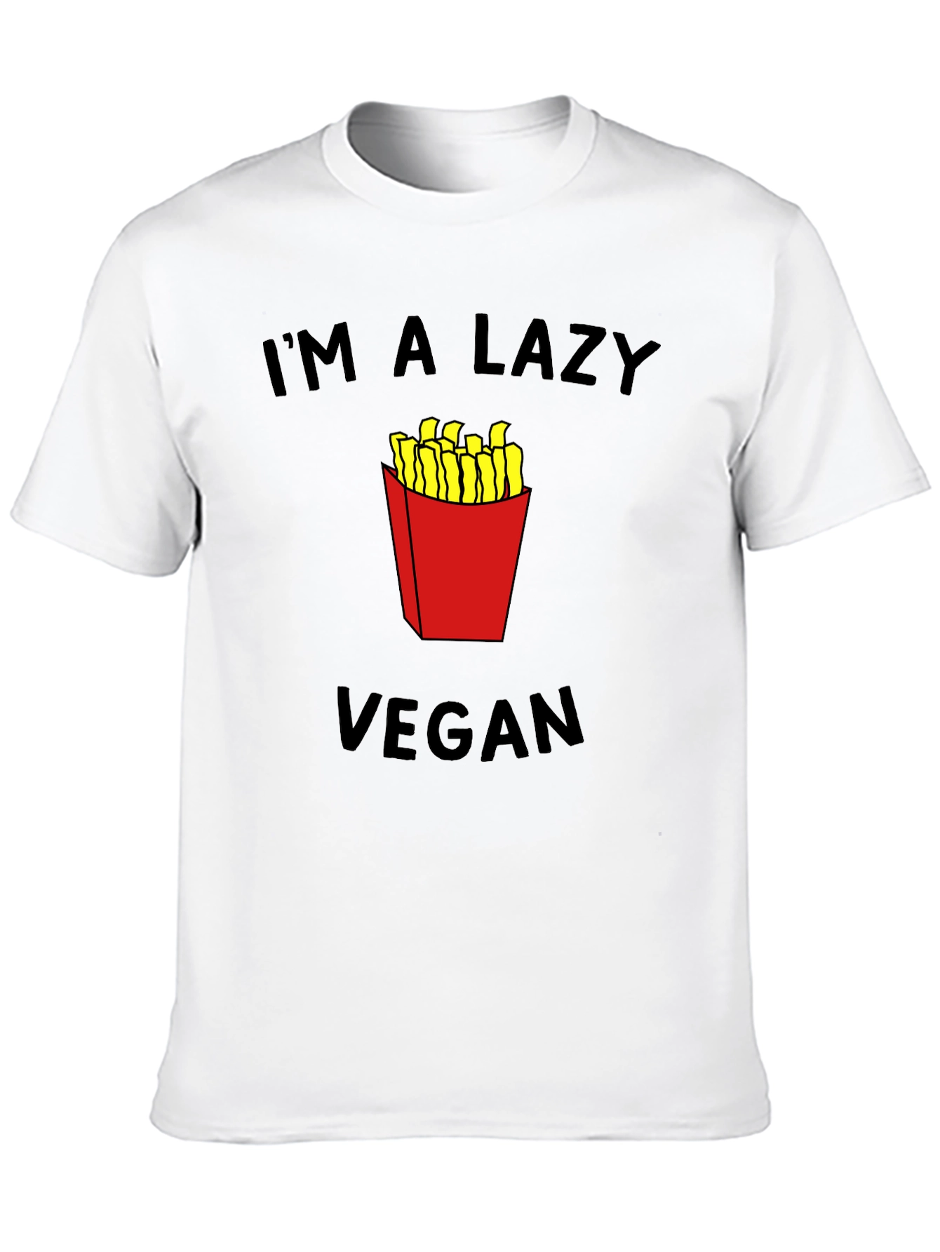 Im A Lazy Vegan T-Shirt - Unisex Graphic Tee