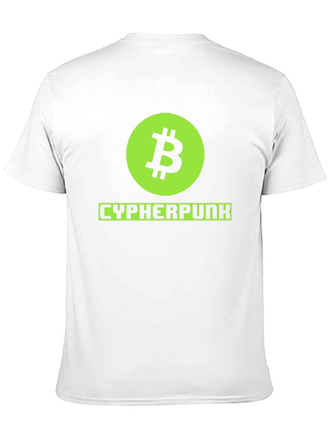 Bitcoin Cypherpunk Graphic Tee - Black