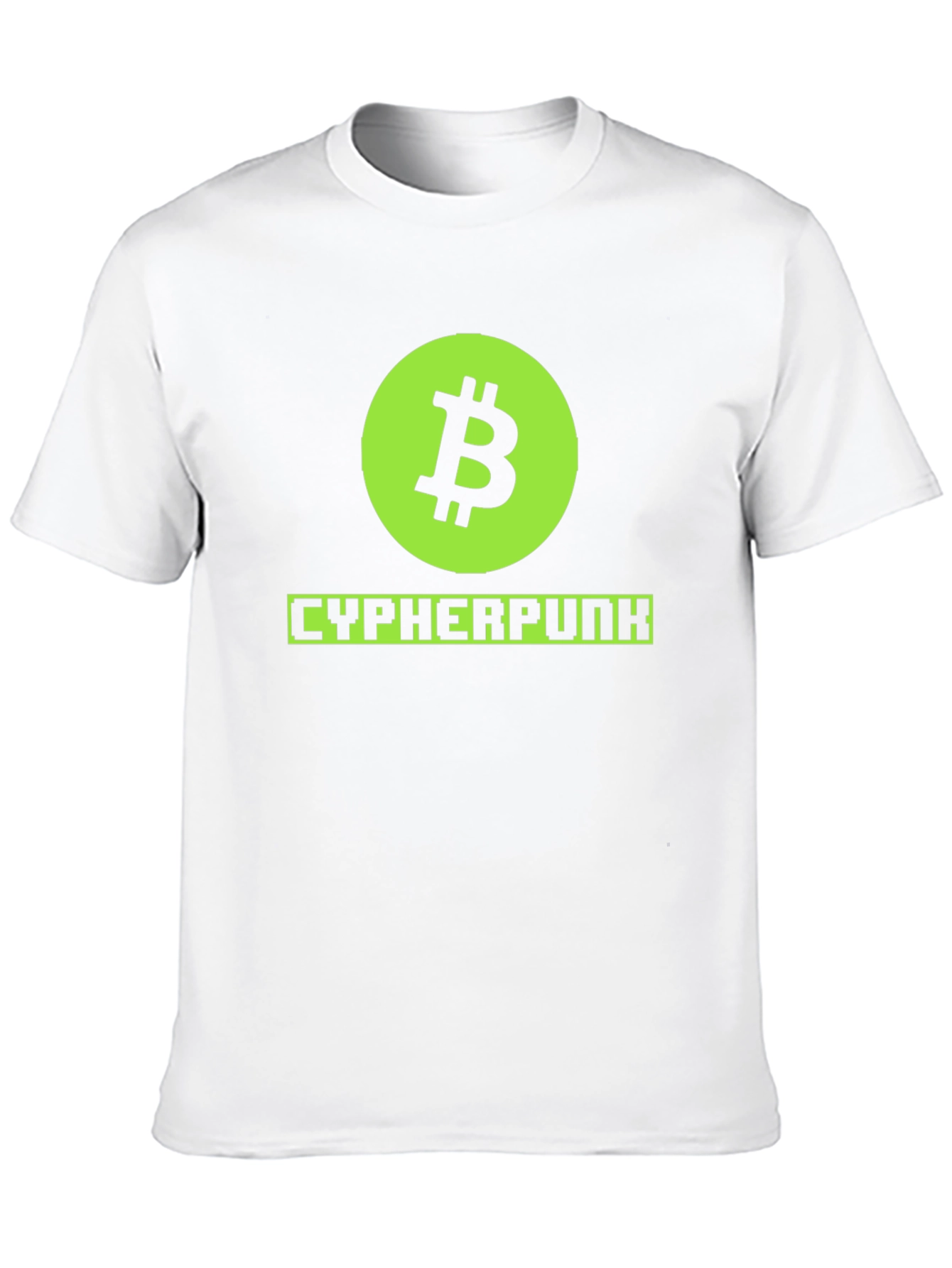 Bitcoin Cypherpunk Graphic Tee - Black