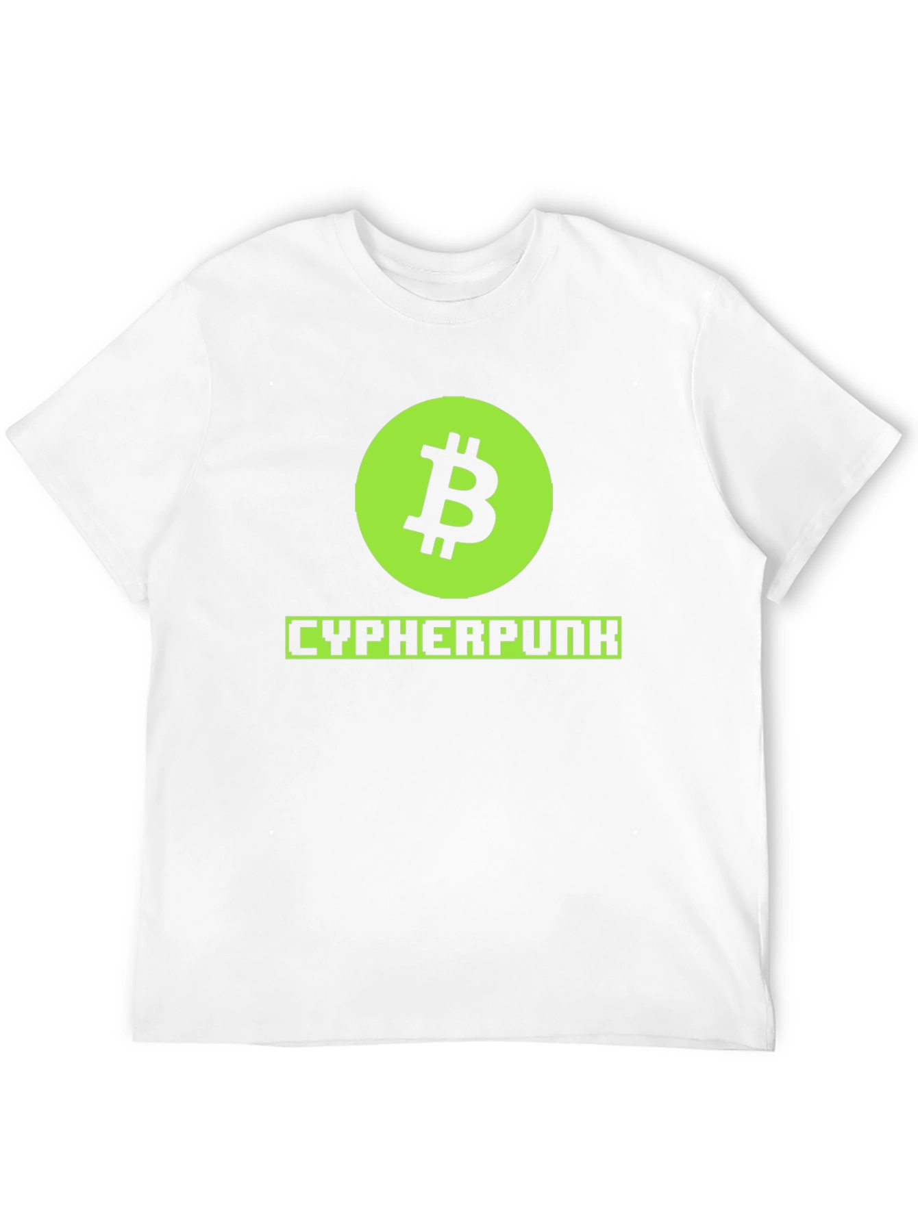 Bitcoin Cypherpunk Graphic Tee - Black
