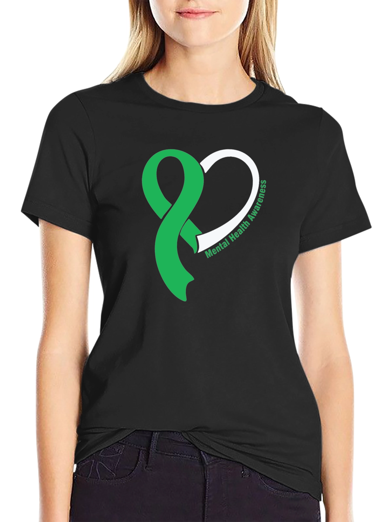 Mental Health Awareness Ribbon T-Shirt