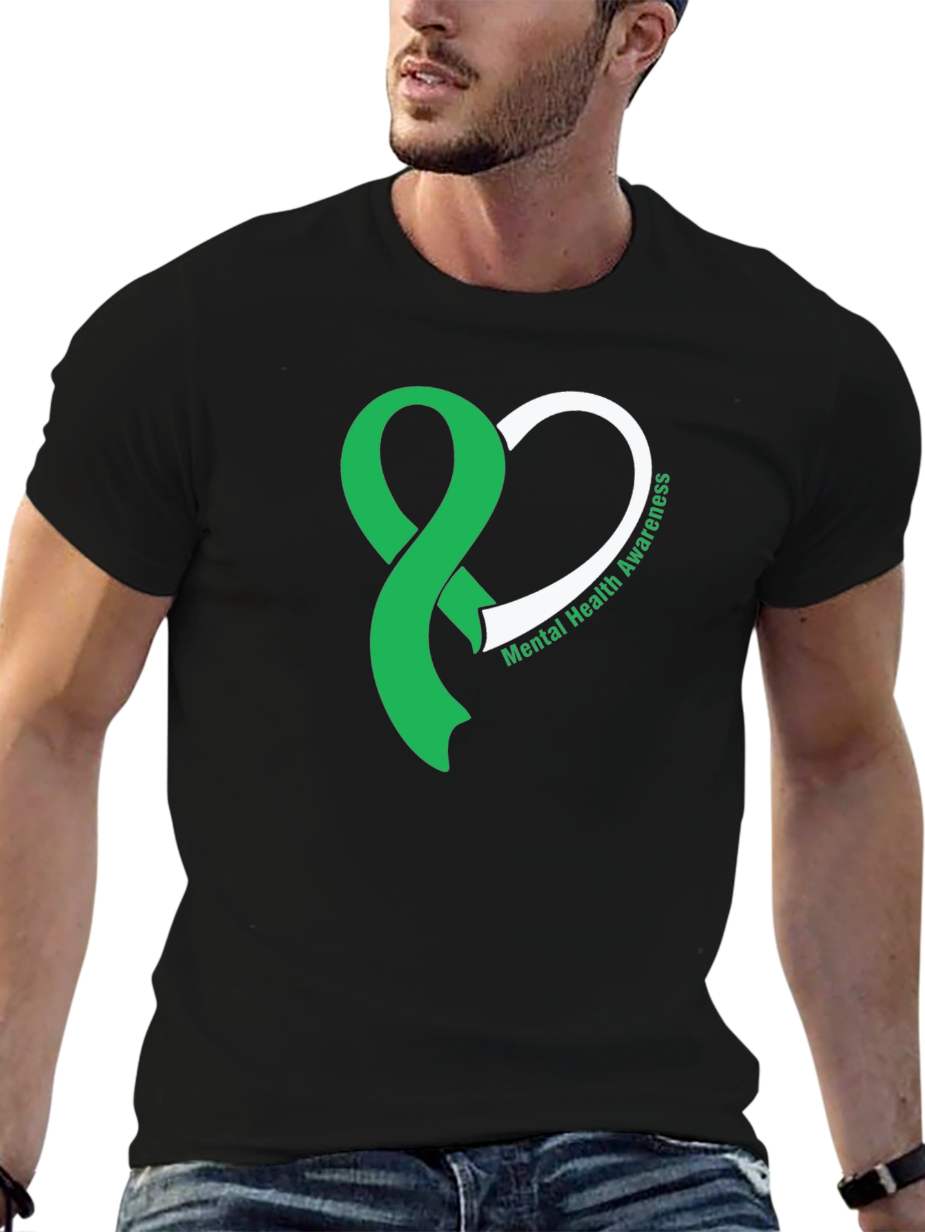 Mental Health Awareness Ribbon T-Shirt
