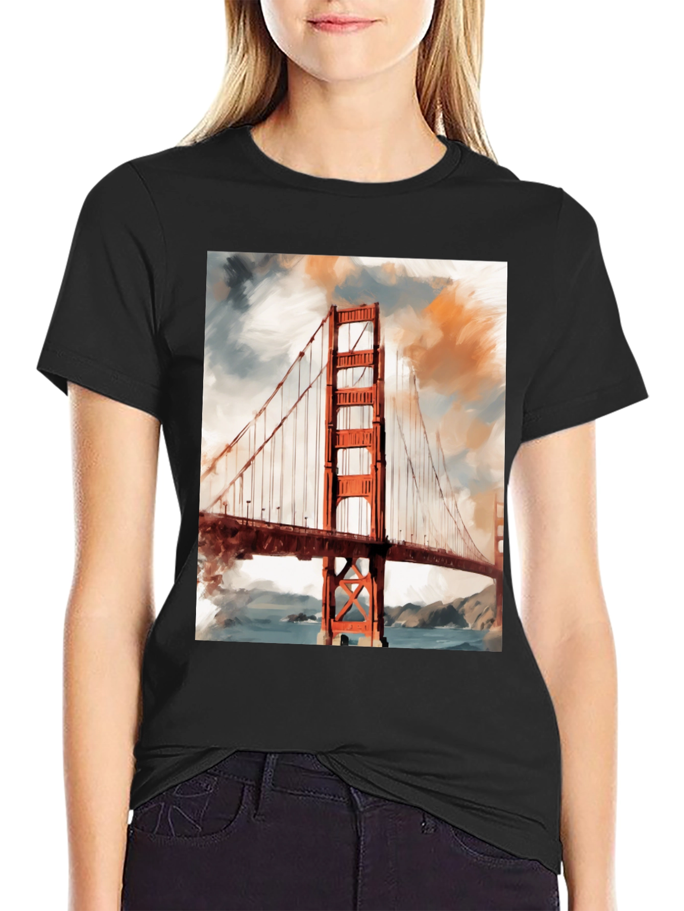 Golden Gate Bridge Graphic Tee