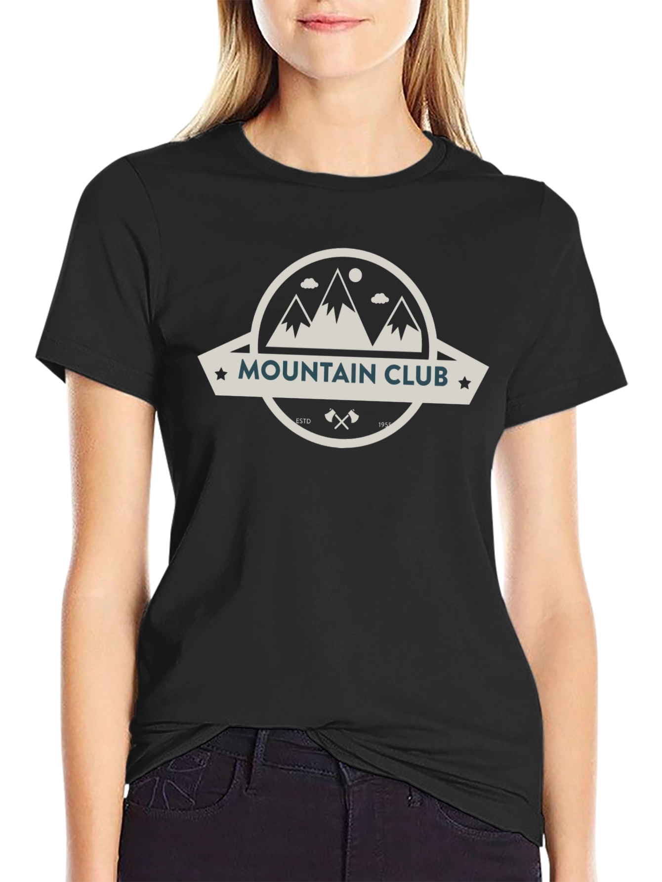 Mountain Club Graphic Tee - Outdoor Adventure Style