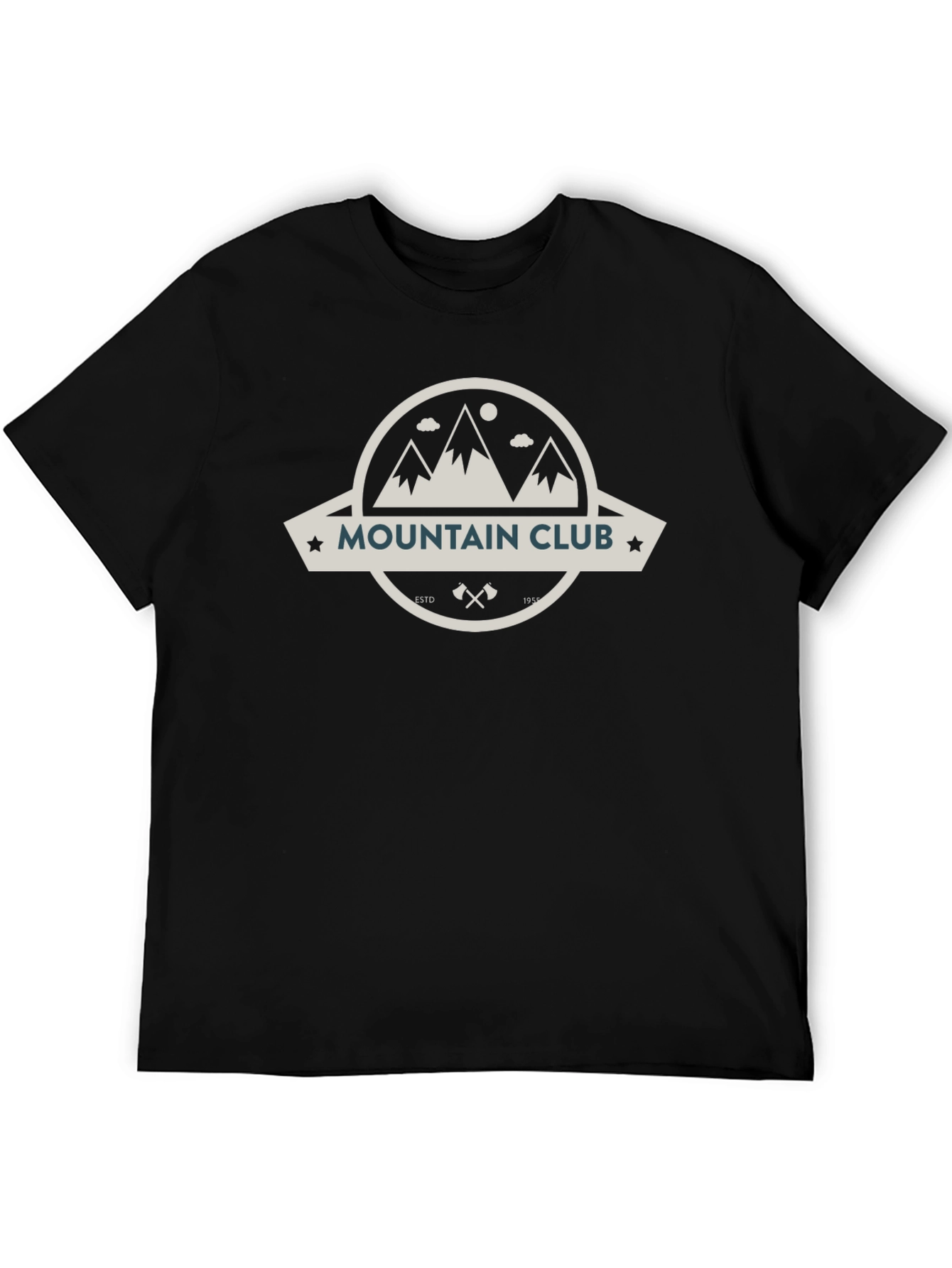 Mountain Club Graphic Tee - Outdoor Adventure Style