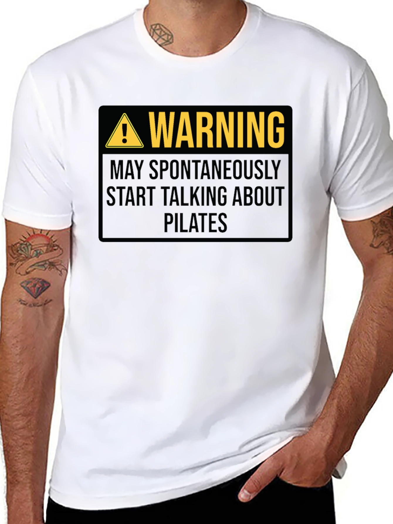 Warning: May Spontaneously Talk About Pilates T-Shirt
