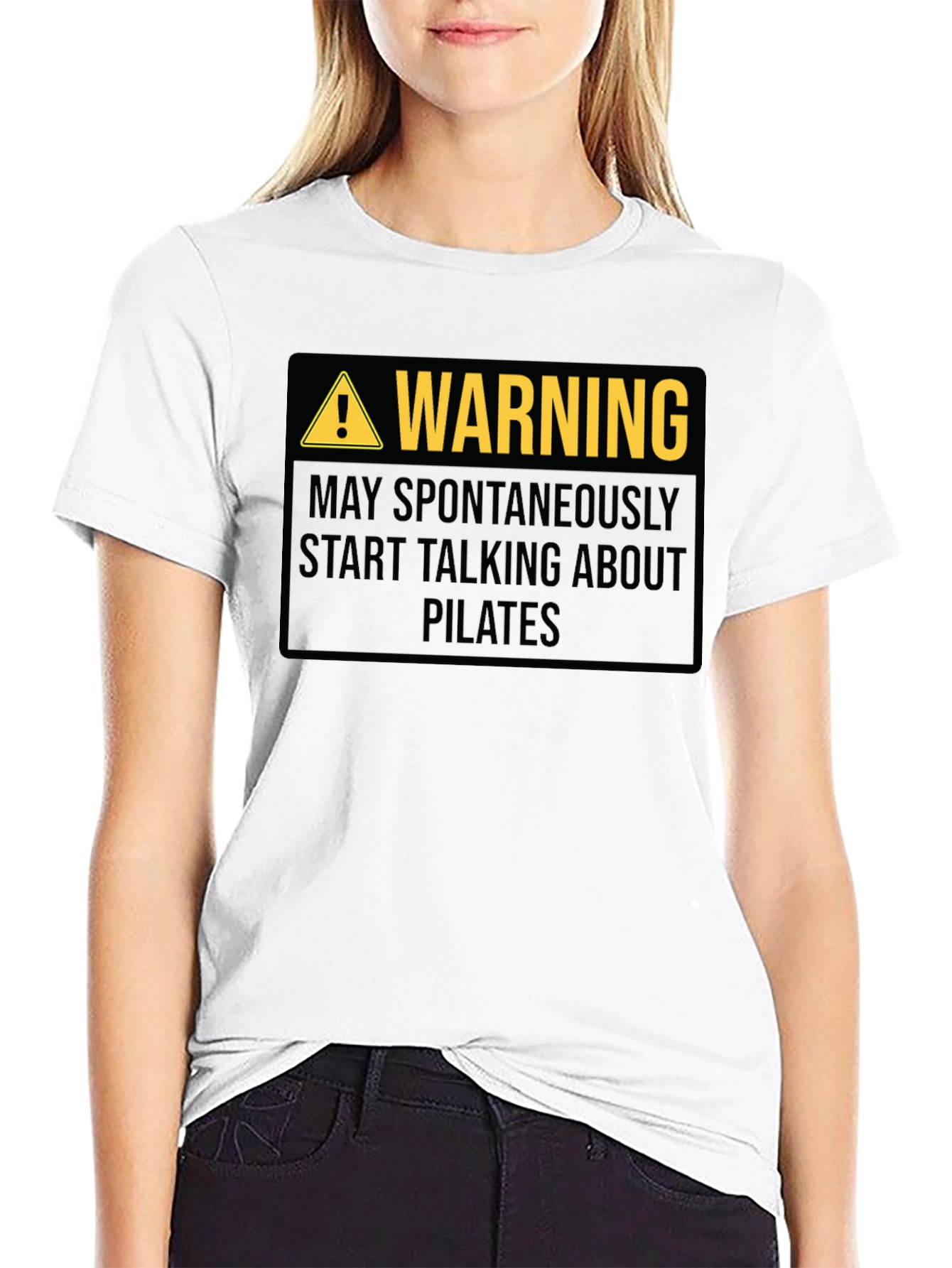 Warning: May Spontaneously Talk About Pilates T-Shirt