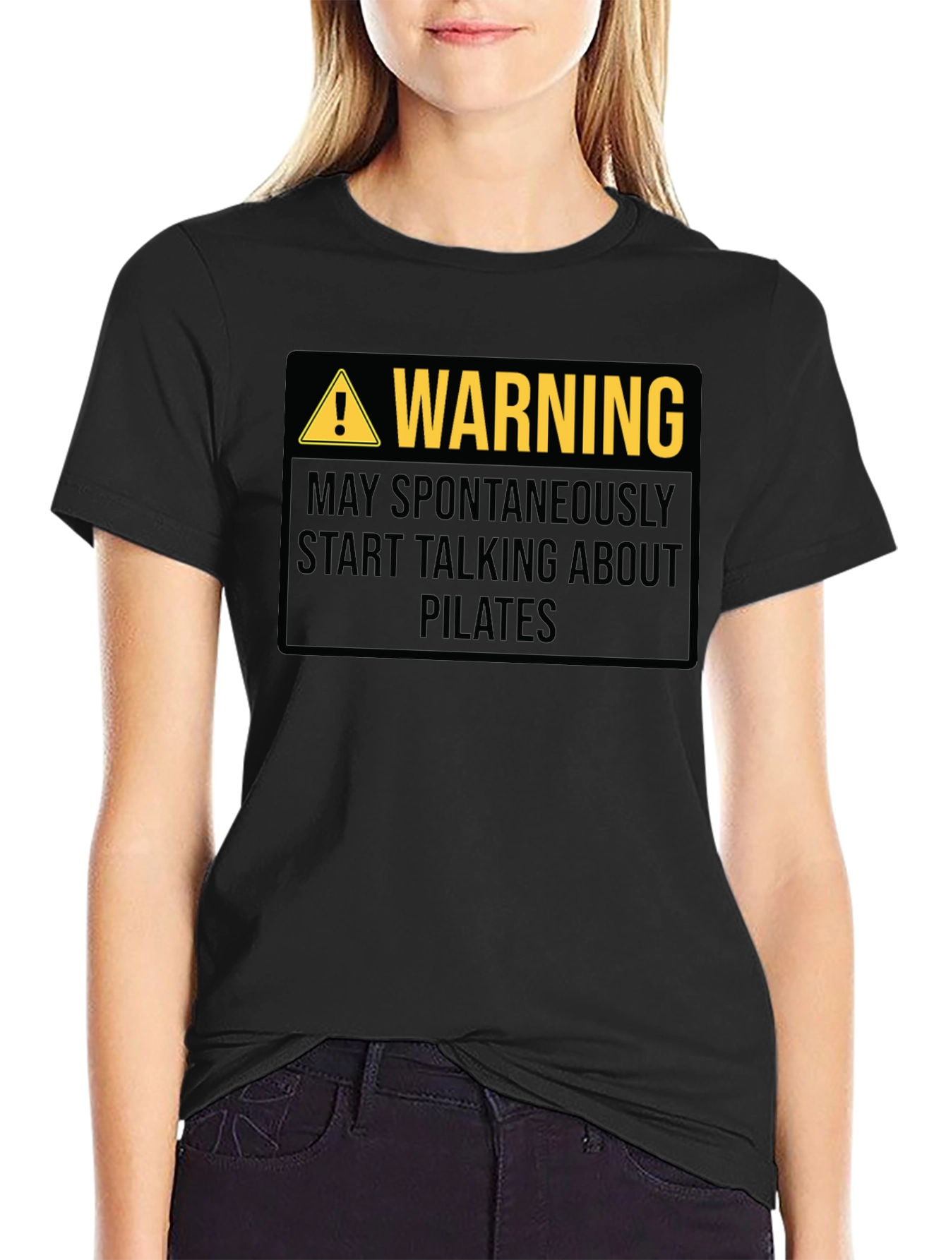 Warning: May Spontaneously Talk About Pilates T-Shirt