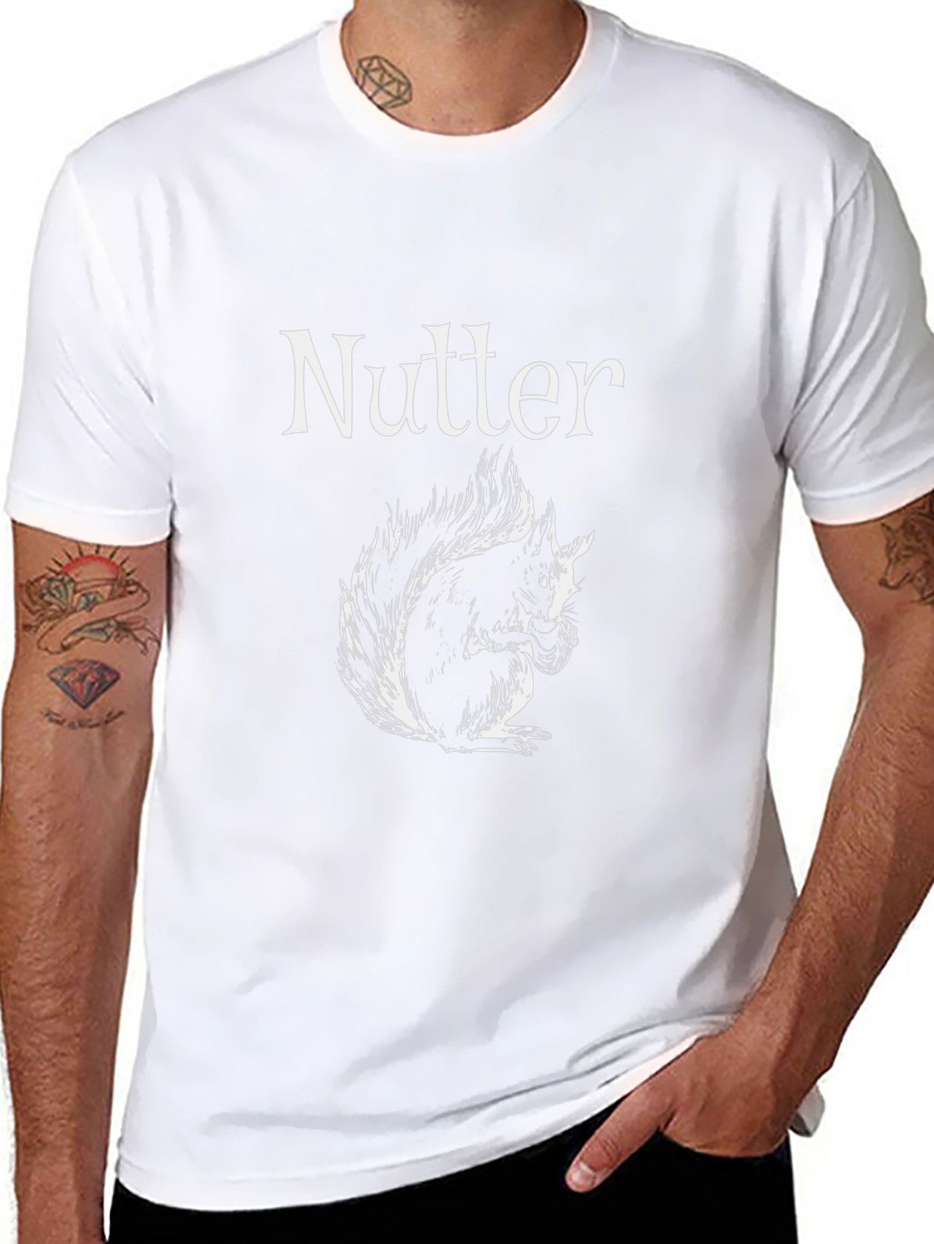 Nutter Squirrel Graphic T-Shirt