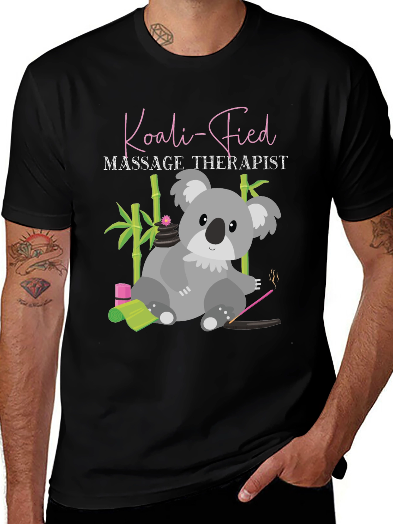 Koali-Fied Massage Therapist T-Shirt