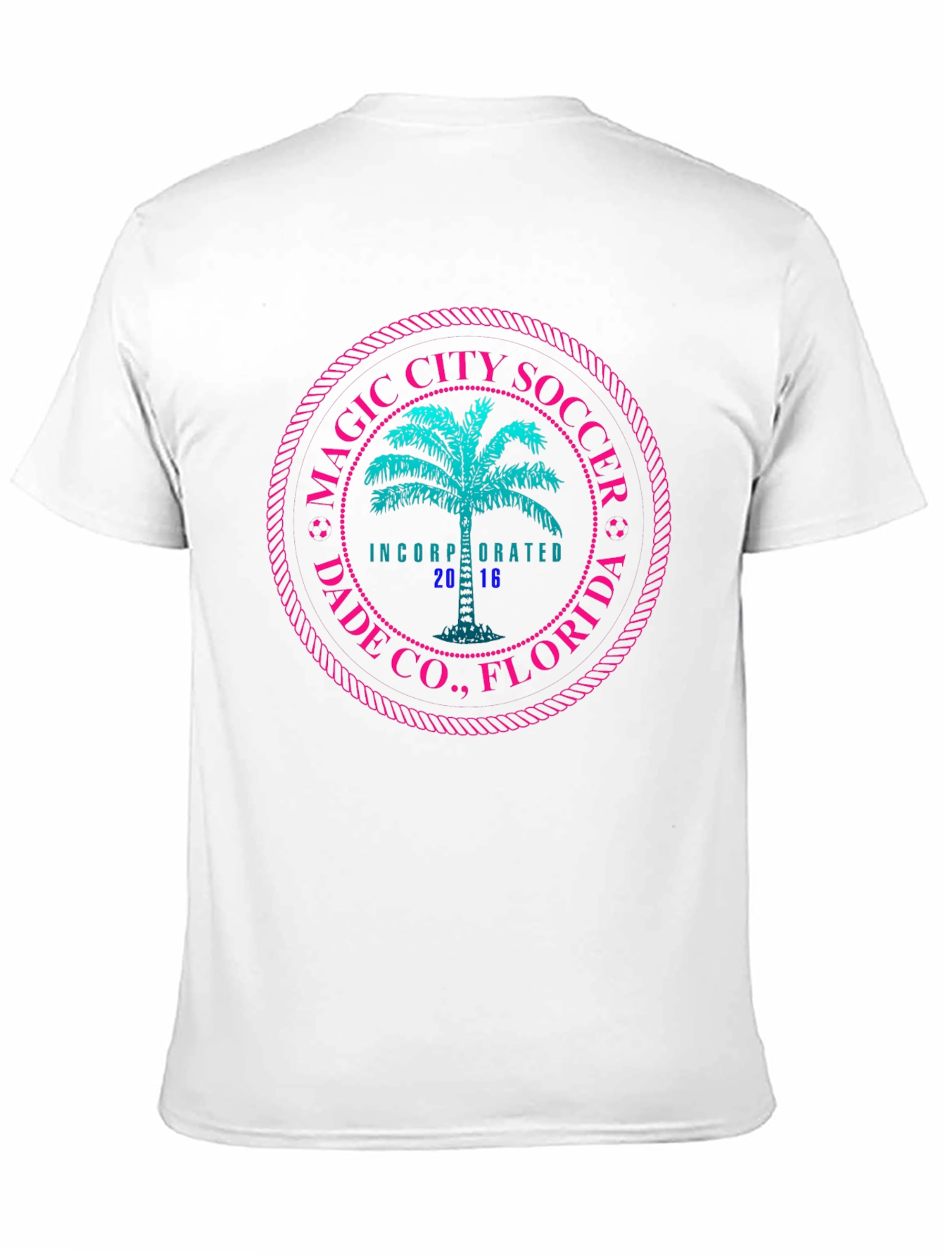 Magic City Soccer Tee - Black Graphic T-Shirt