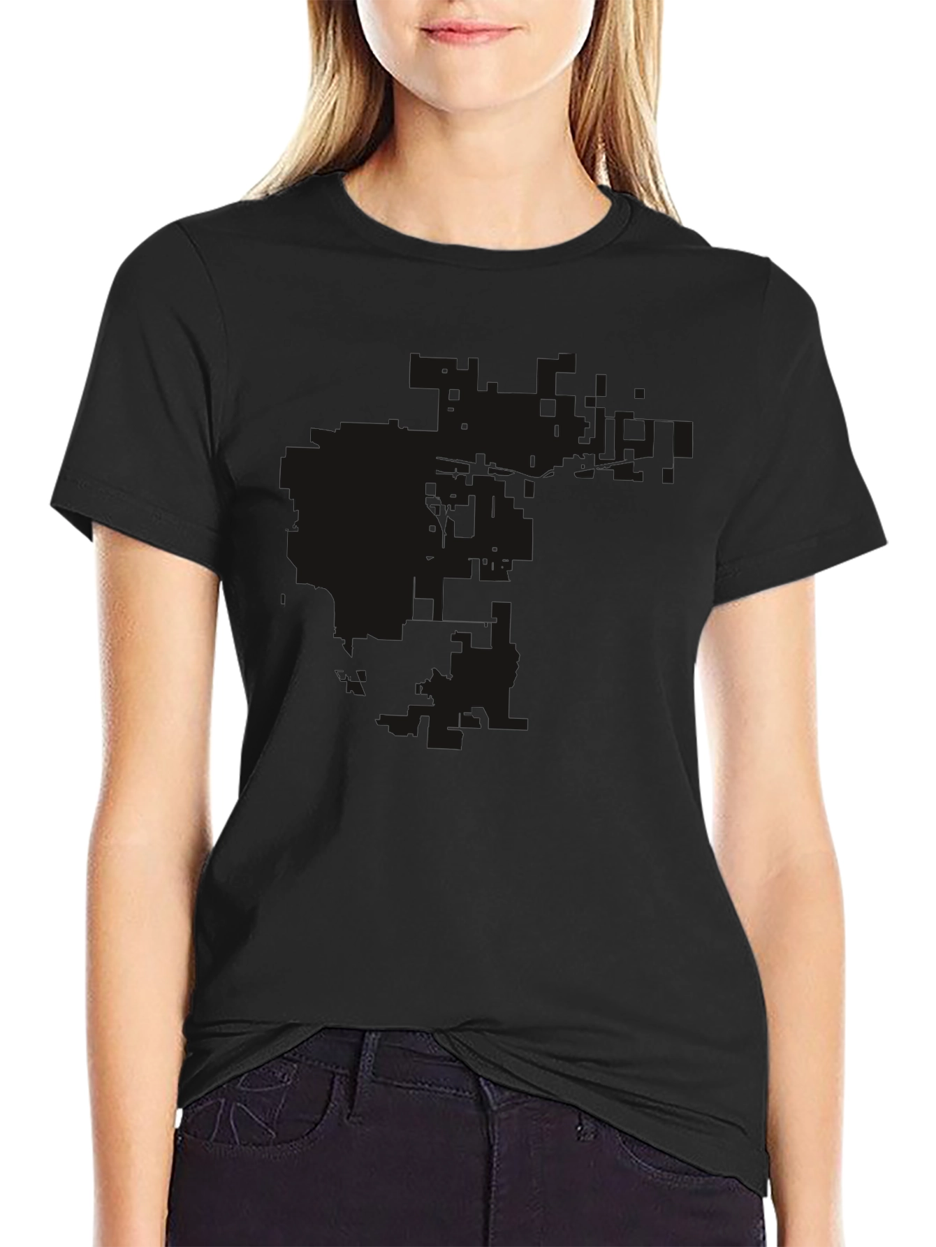 Mens Classic Black Short Sleeve T-Shirt