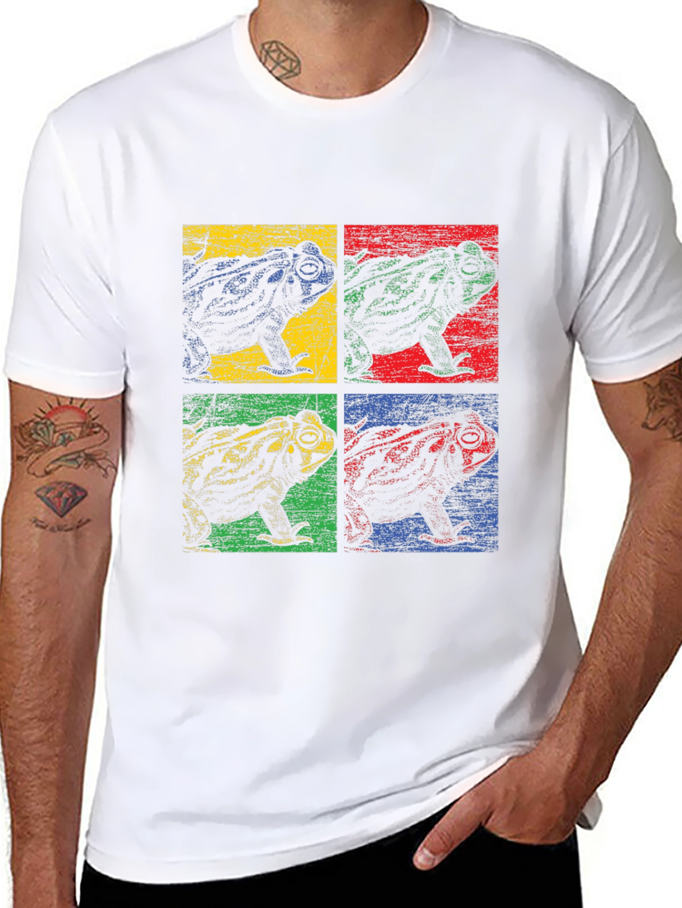 Retro Pop Art Frog T-Shirt