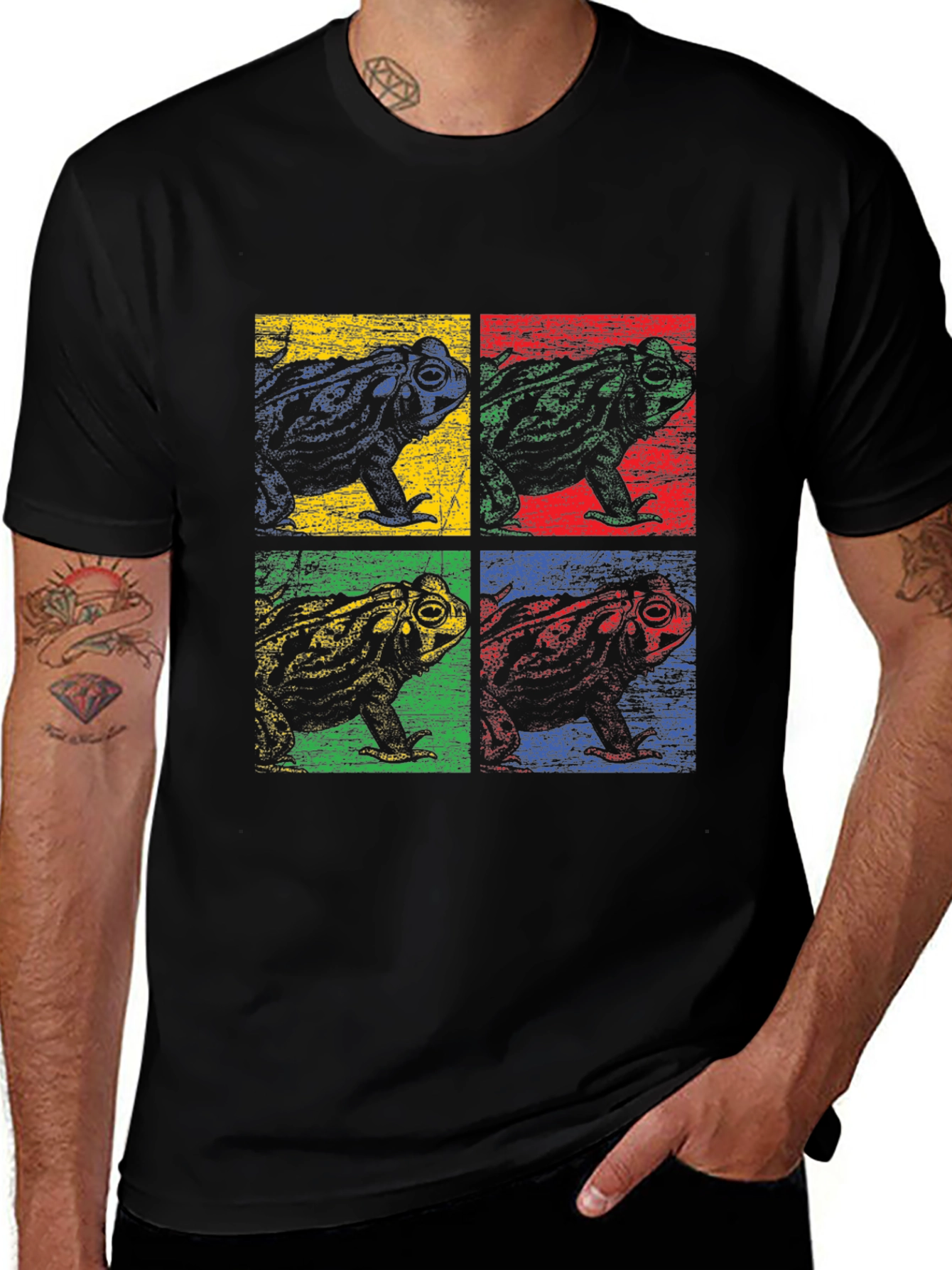 Retro Pop Art Frog T-Shirt
