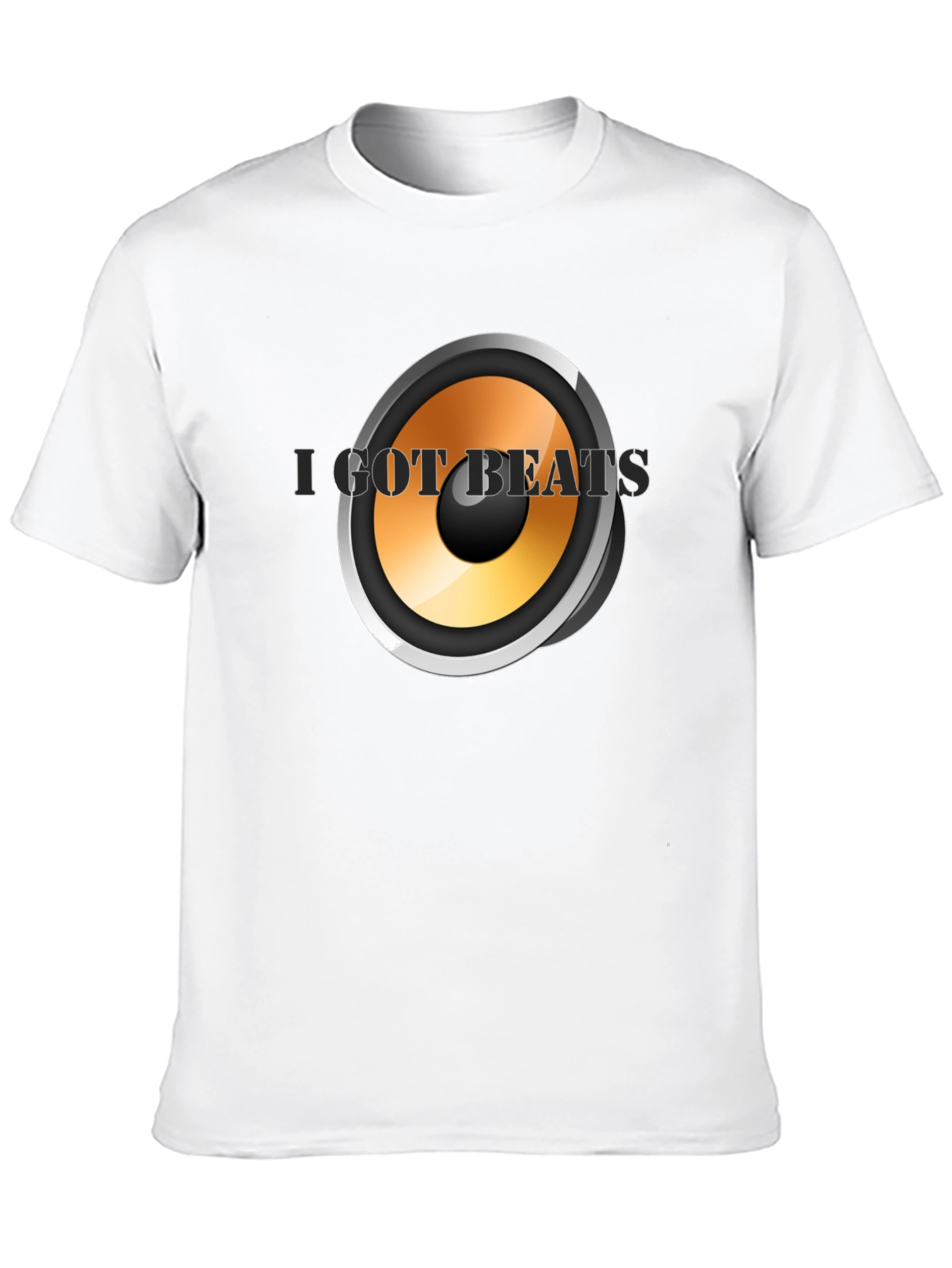 I Got Beats Black T-Shirt - Music Lover Tee