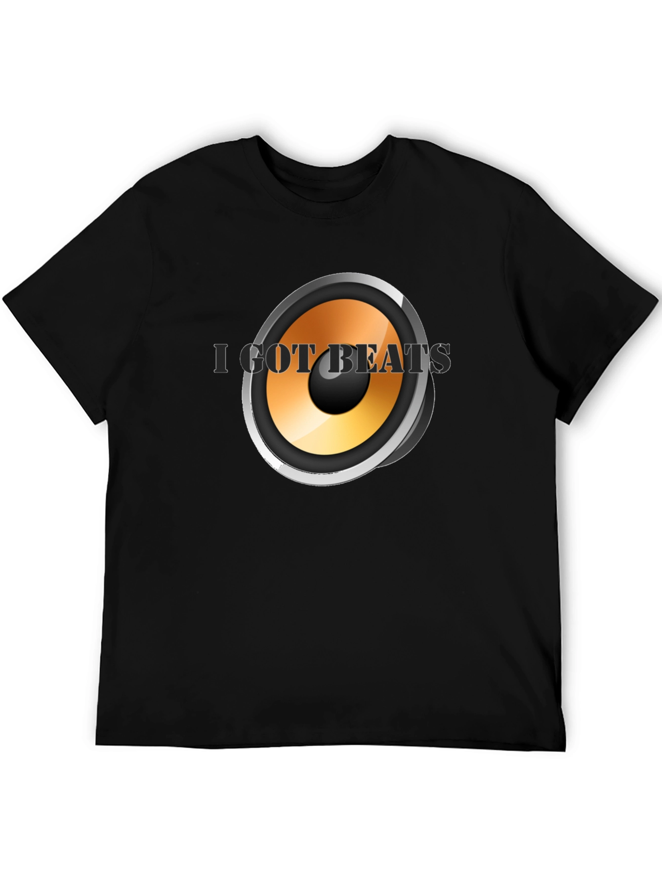 I Got Beats Black T-Shirt - Music Lover Tee