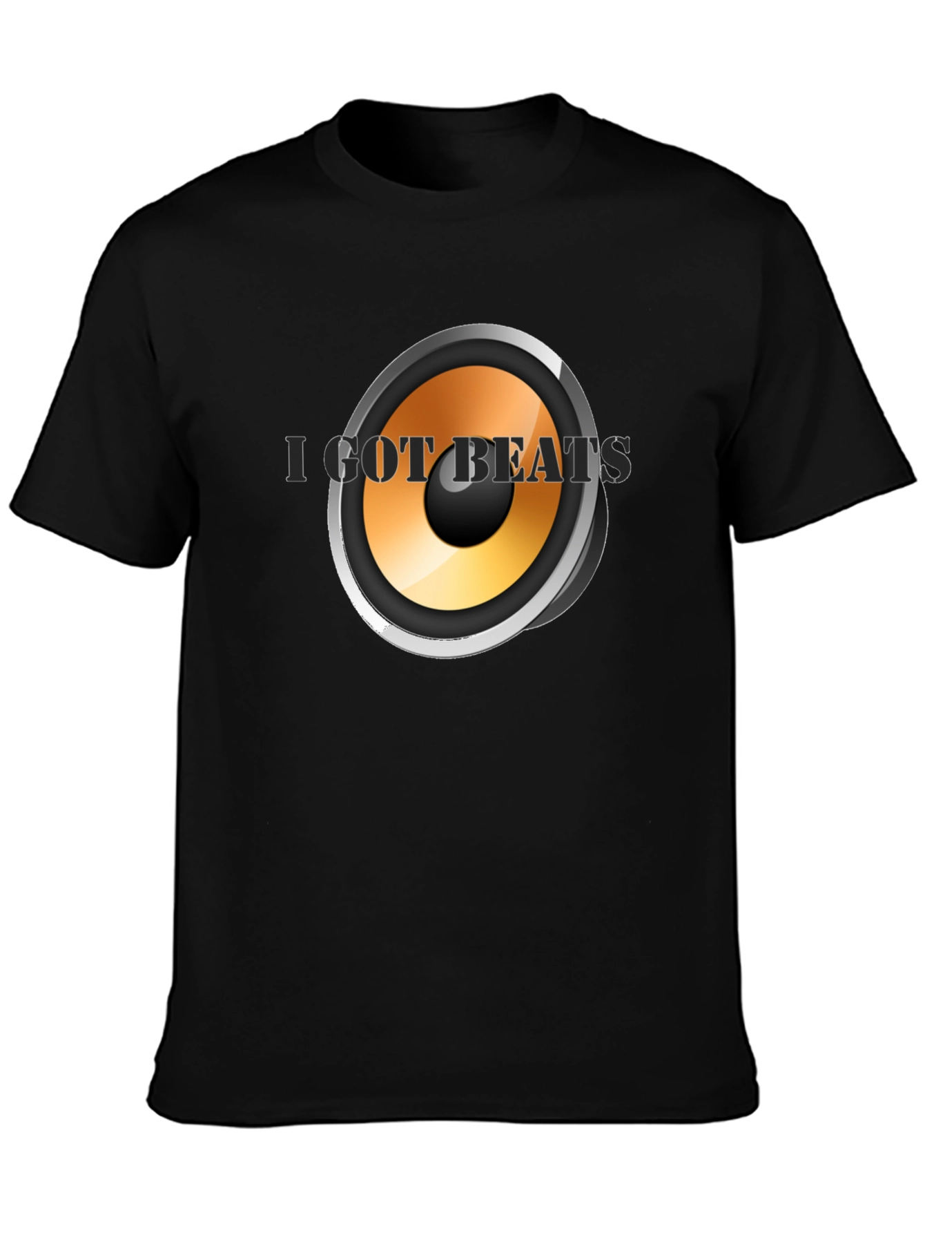 I Got Beats Black T-Shirt - Music Lover Tee