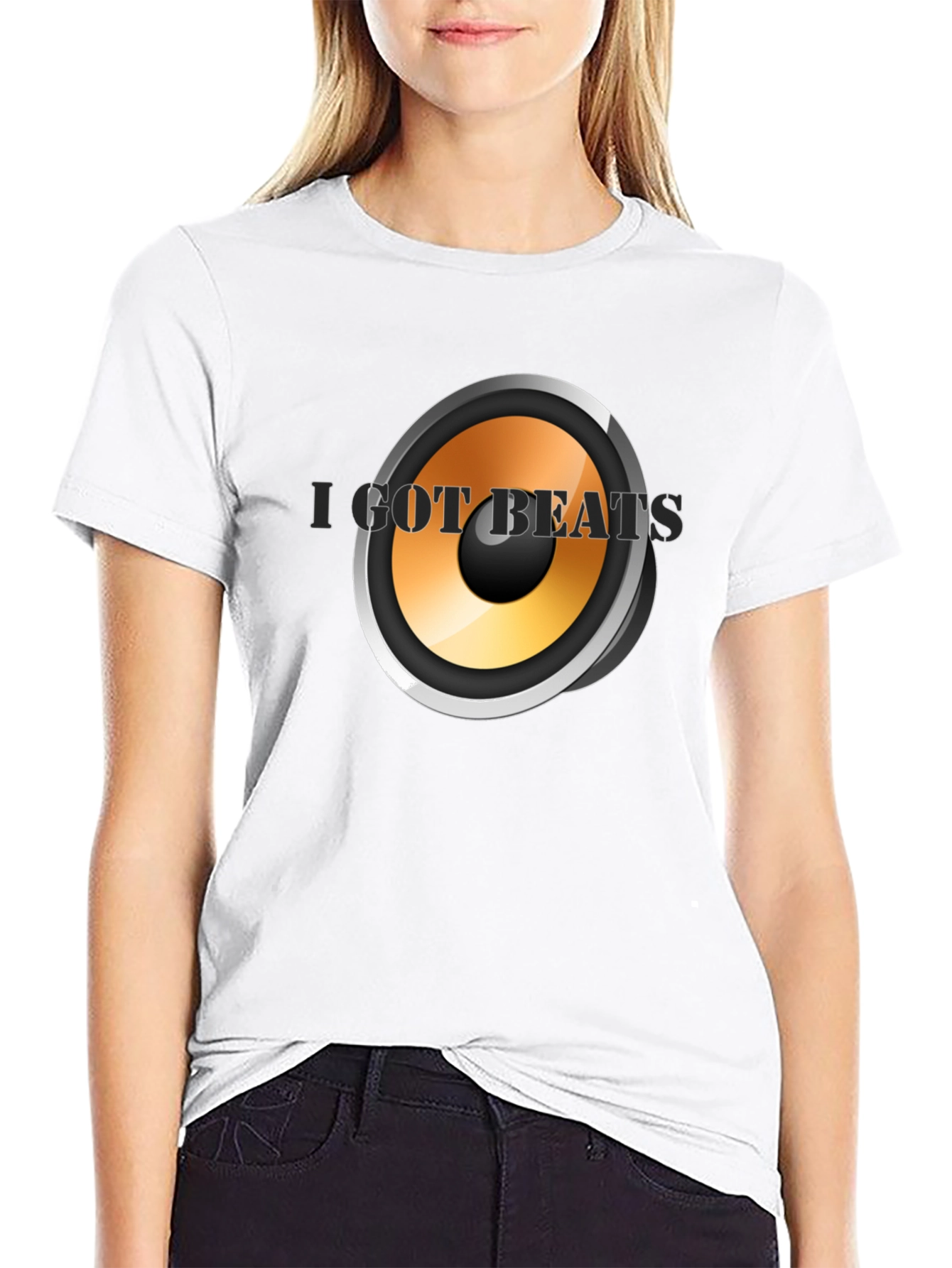 I Got Beats Black T-Shirt - Music Lover Tee