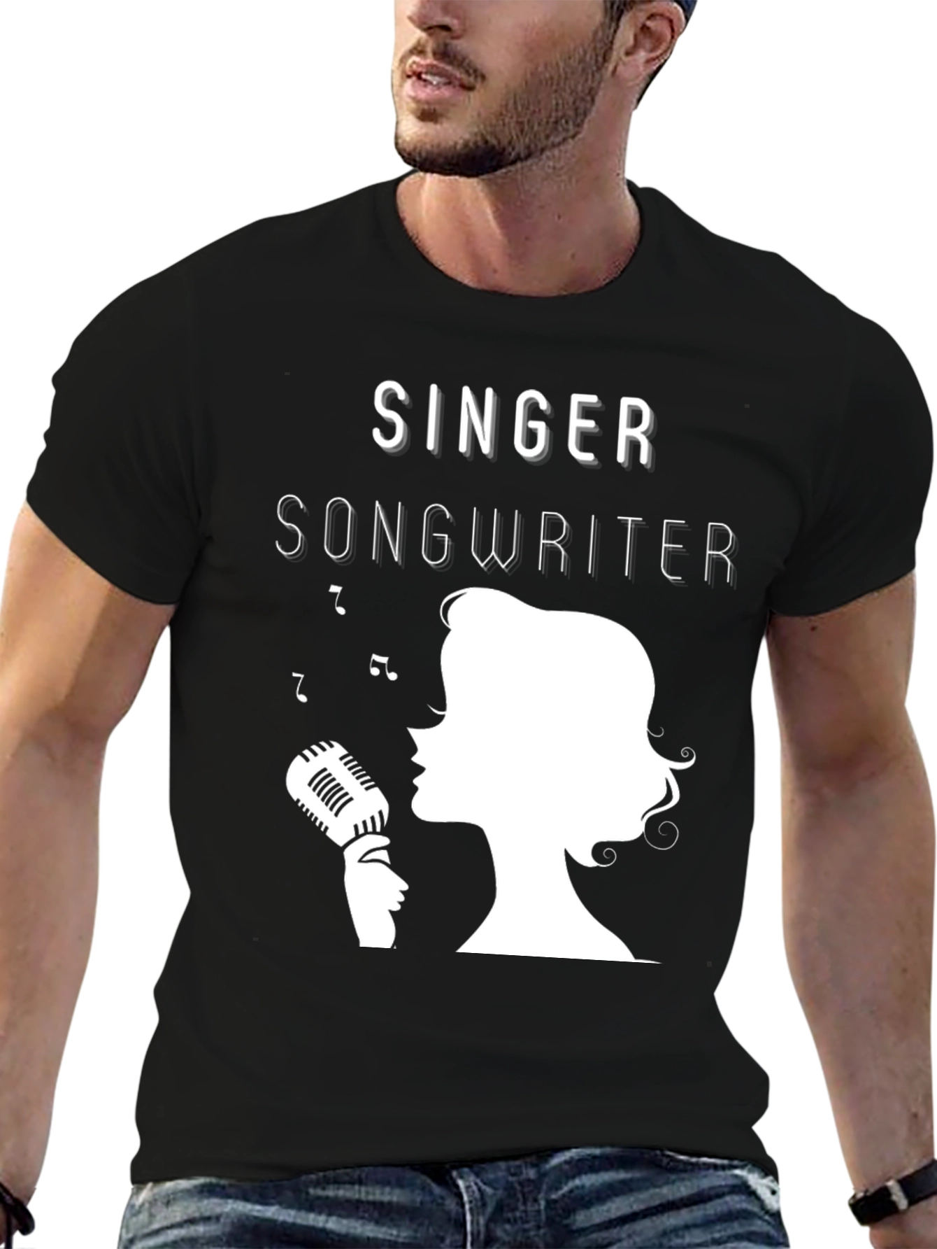 Singer Songwriter Graphic Tee - Music Lover T-Shirt