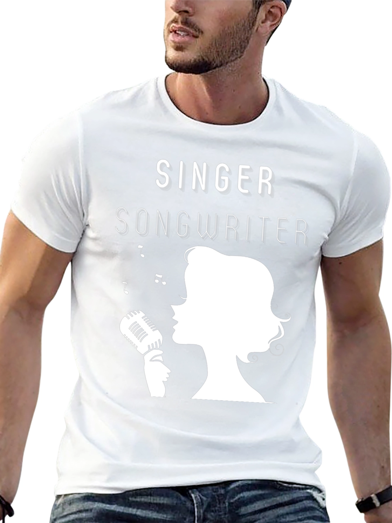 Singer Songwriter Graphic Tee - Music Lover T-Shirt