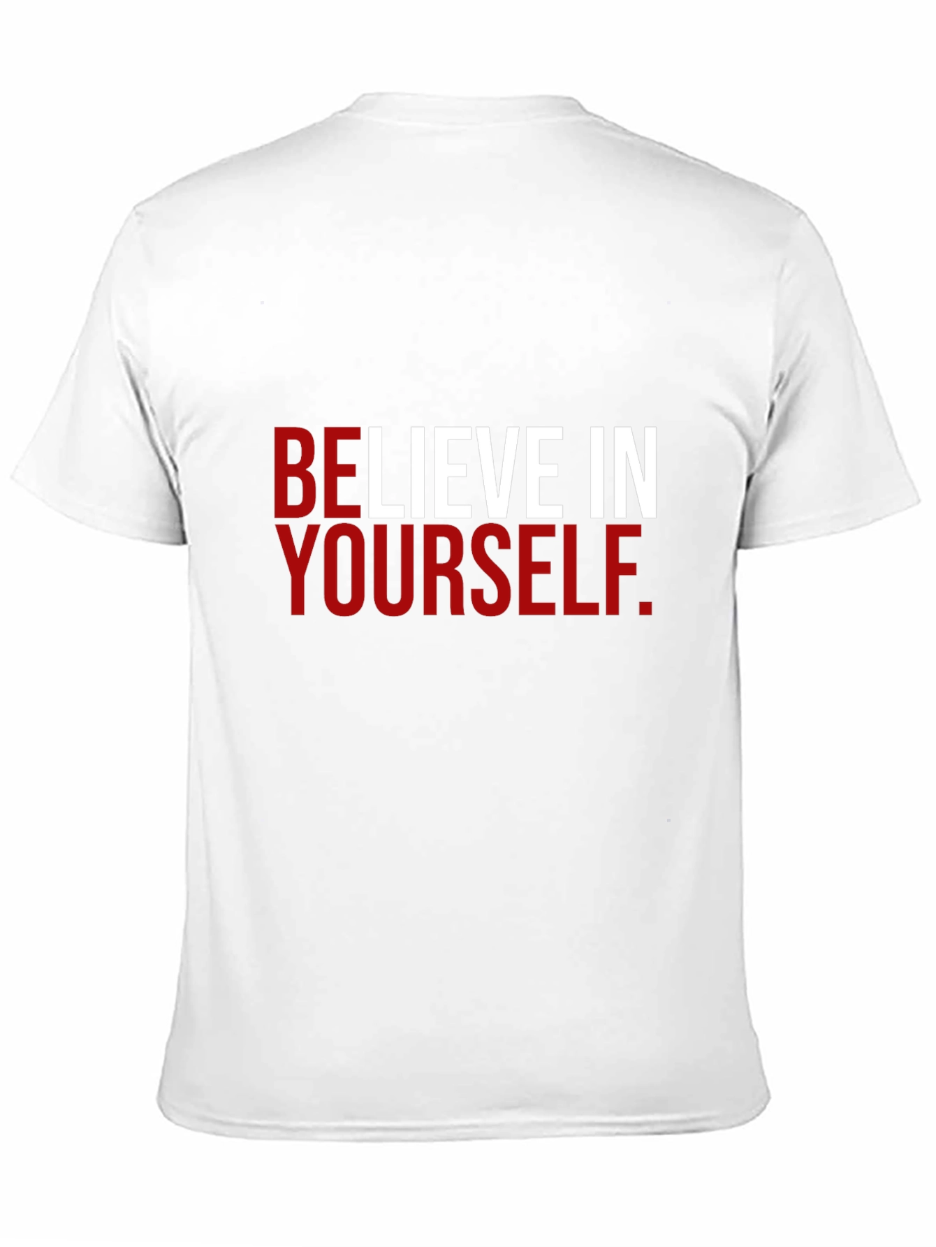 Believe in Yourself Black Graphic Tee