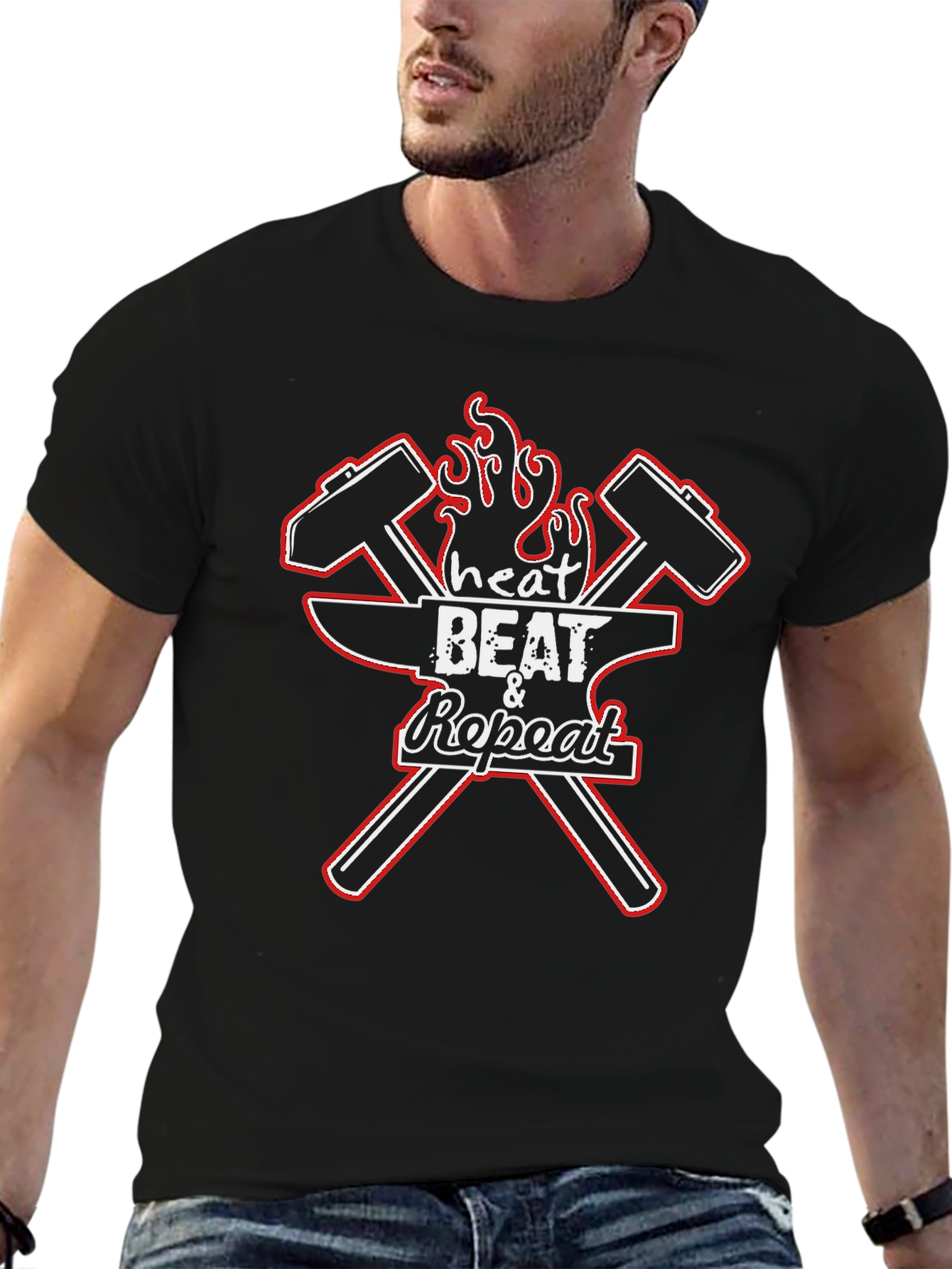 Heat Beat Repeat Blacksmith T-Shirt