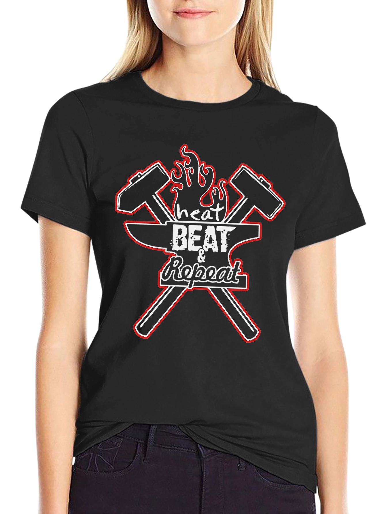 Heat Beat Repeat Blacksmith T-Shirt