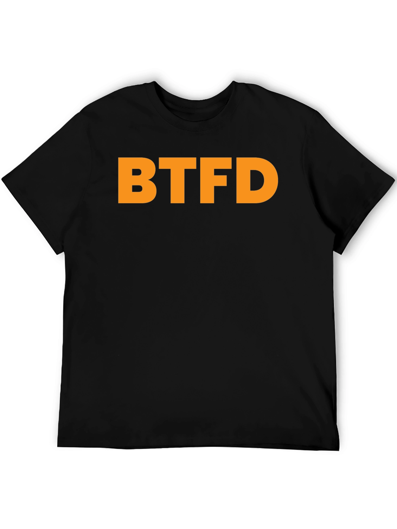 BTFD T-Shirt - Black Cotton Graphic Tee