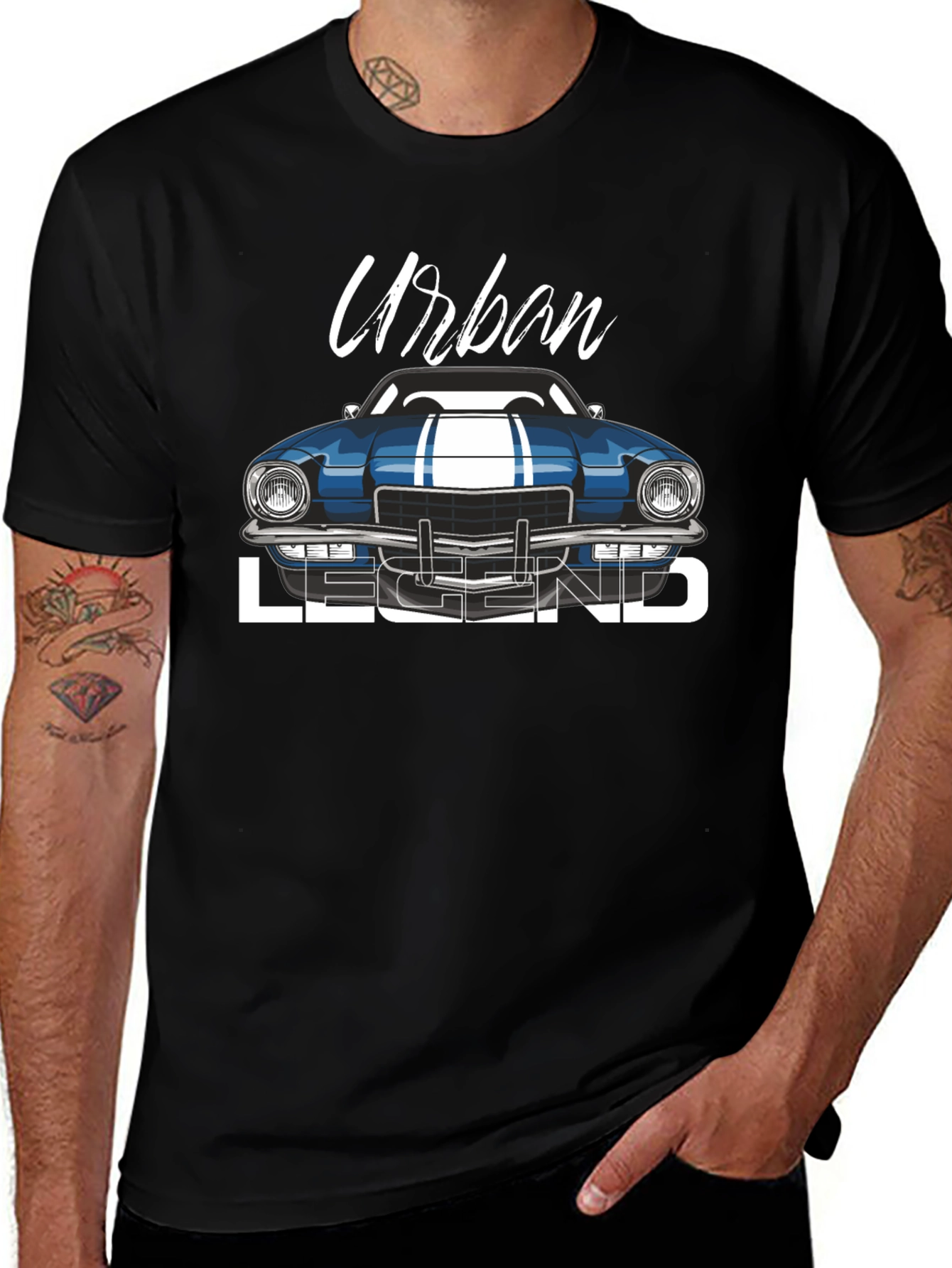 Urban Legend Car T-Shirt - Cool Graphic Tee