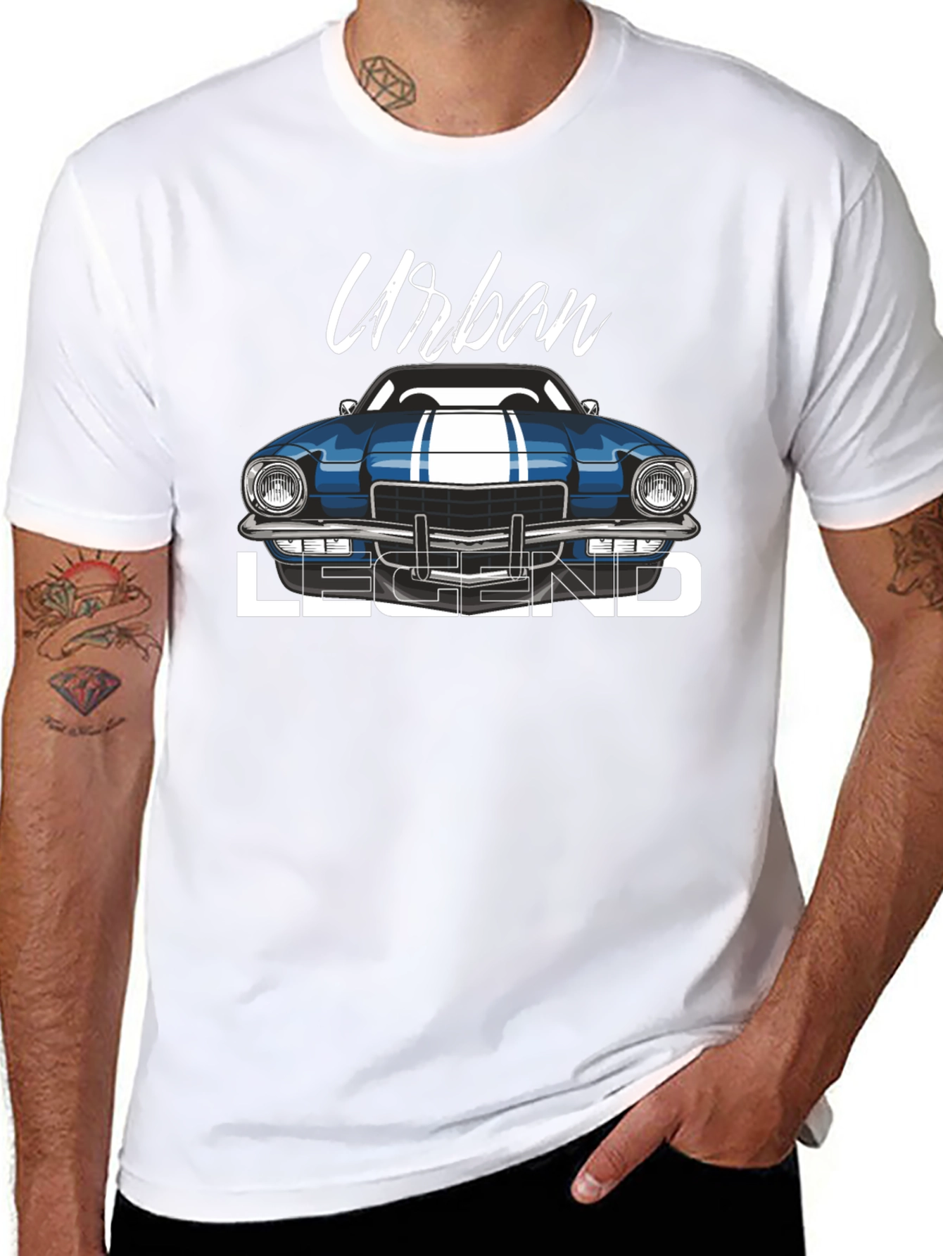 Urban Legend Car T-Shirt - Cool Graphic Tee