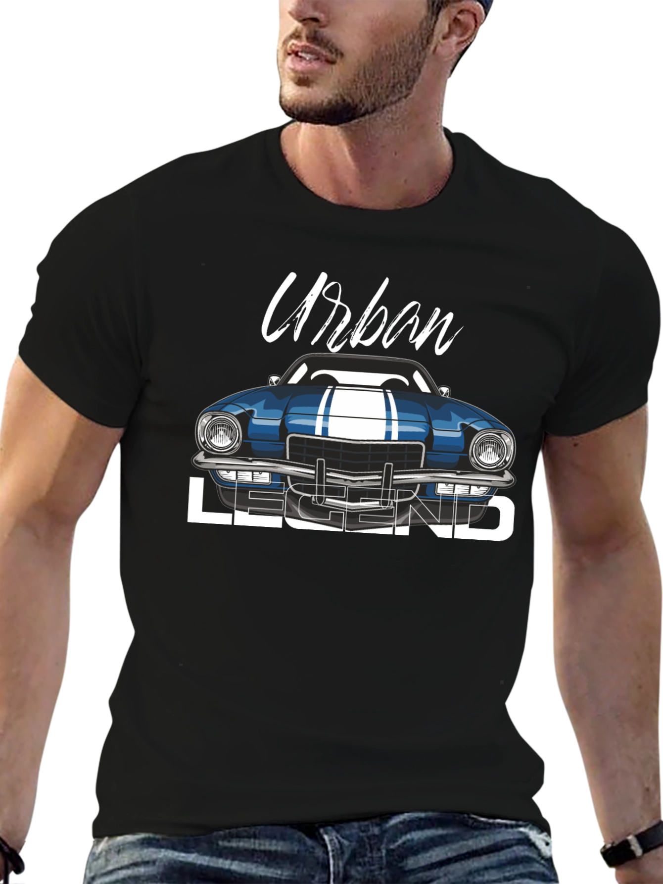 Urban Legend Car T-Shirt - Cool Graphic Tee