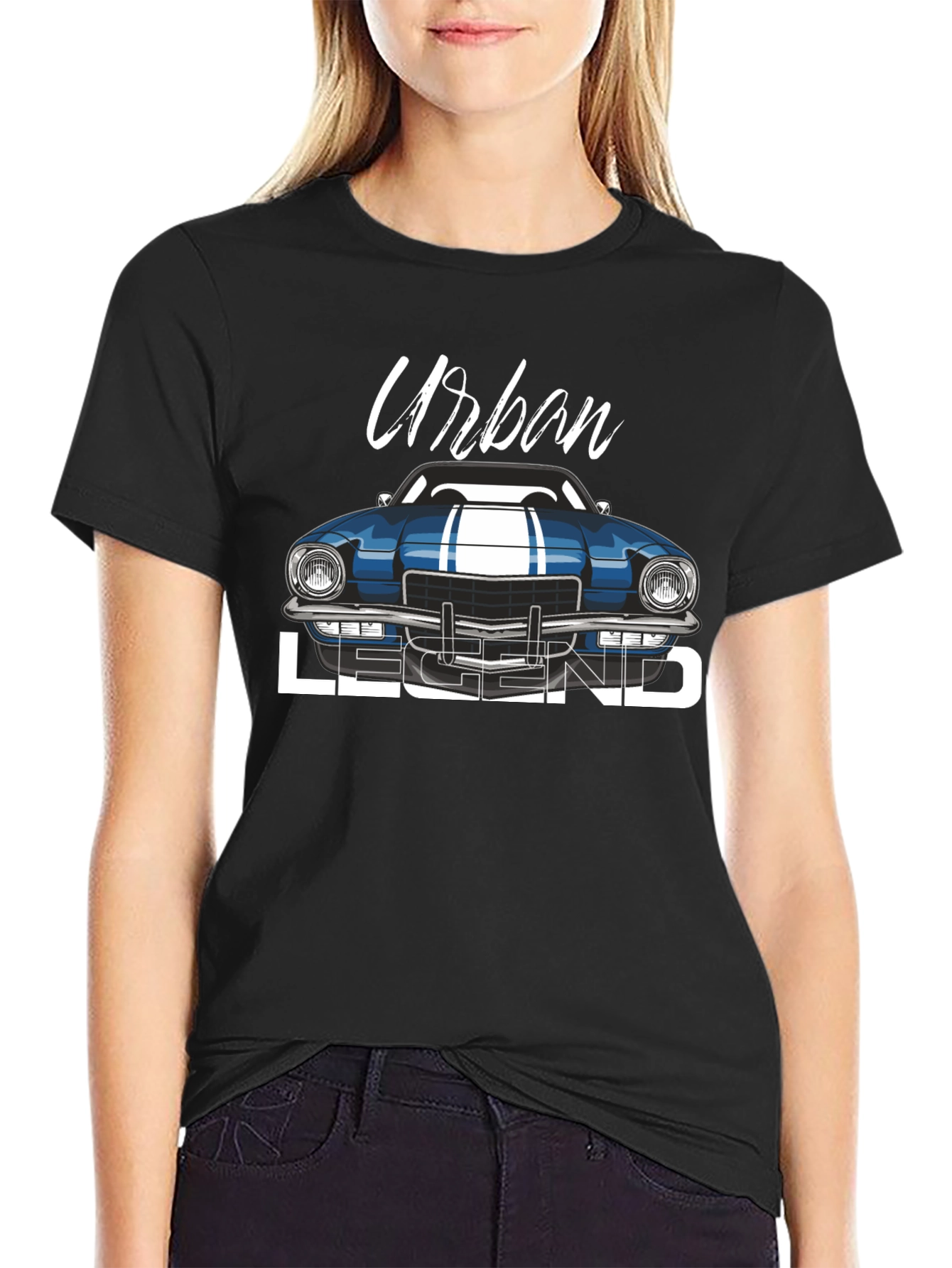 Urban Legend Car T-Shirt - Cool Graphic Tee