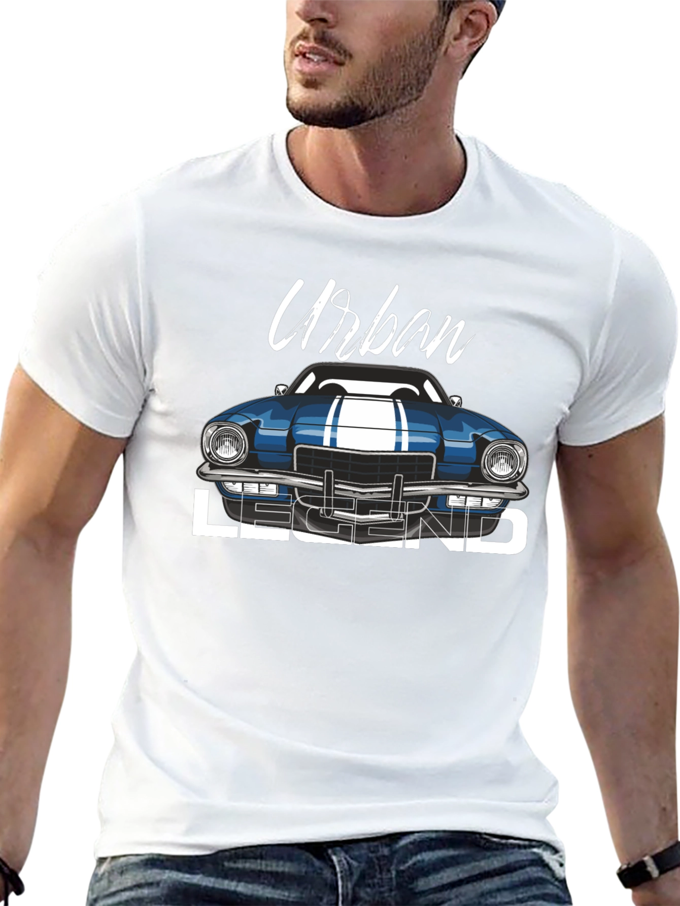 Urban Legend Car T-Shirt - Cool Graphic Tee