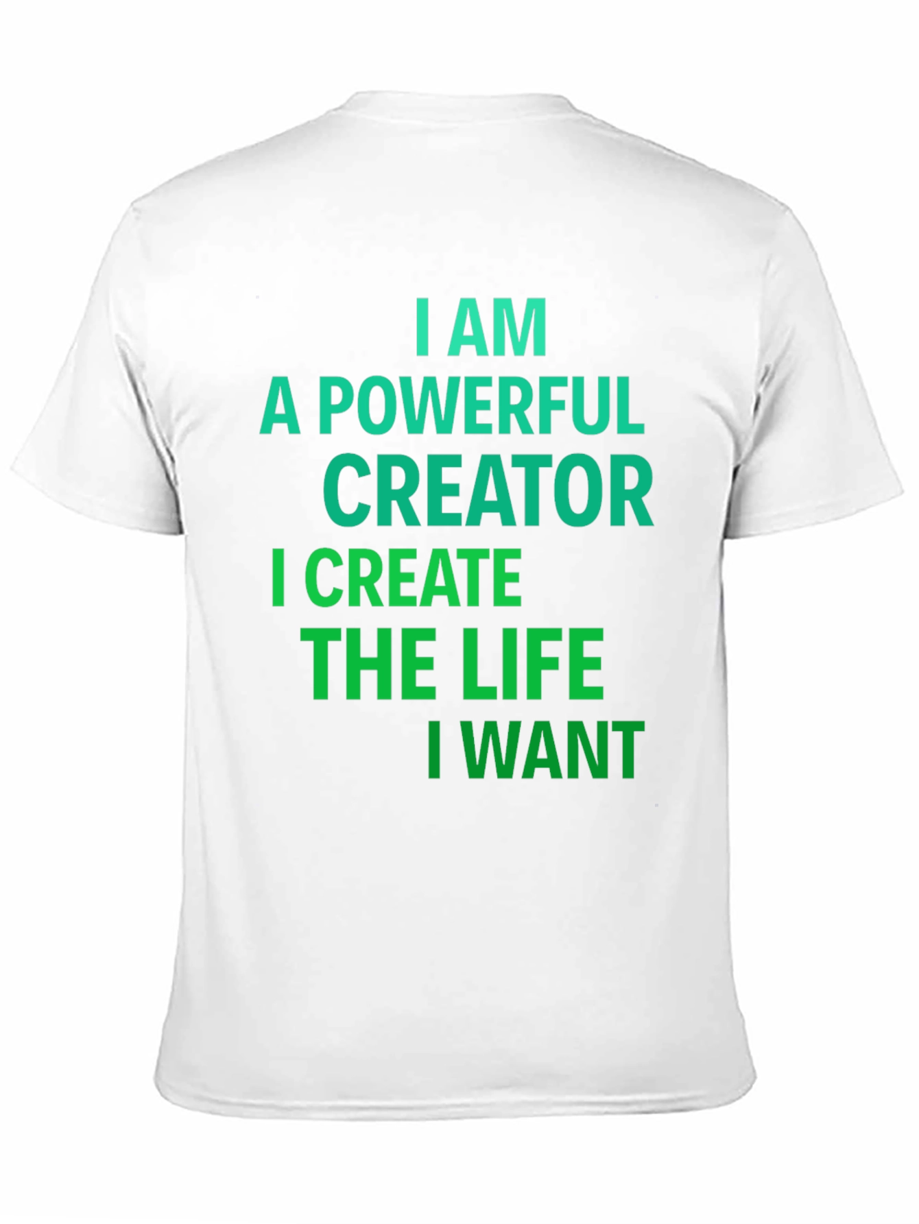Powerful Creator Graphic Tee - Black