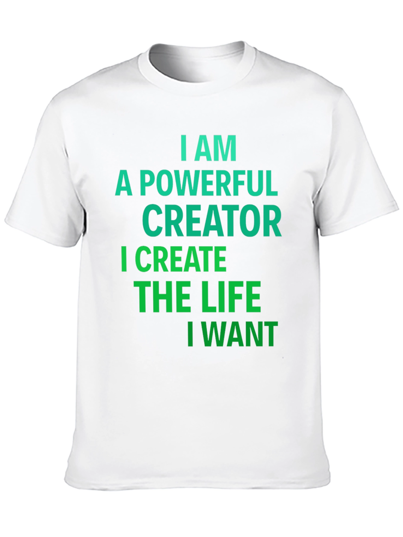 Powerful Creator Graphic Tee - Black