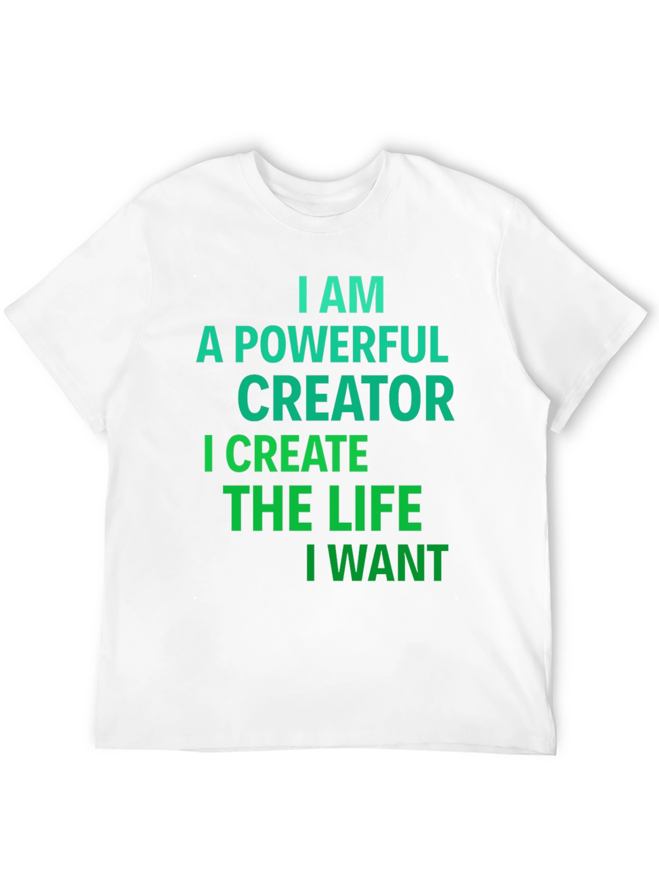 Powerful Creator Graphic Tee - Black