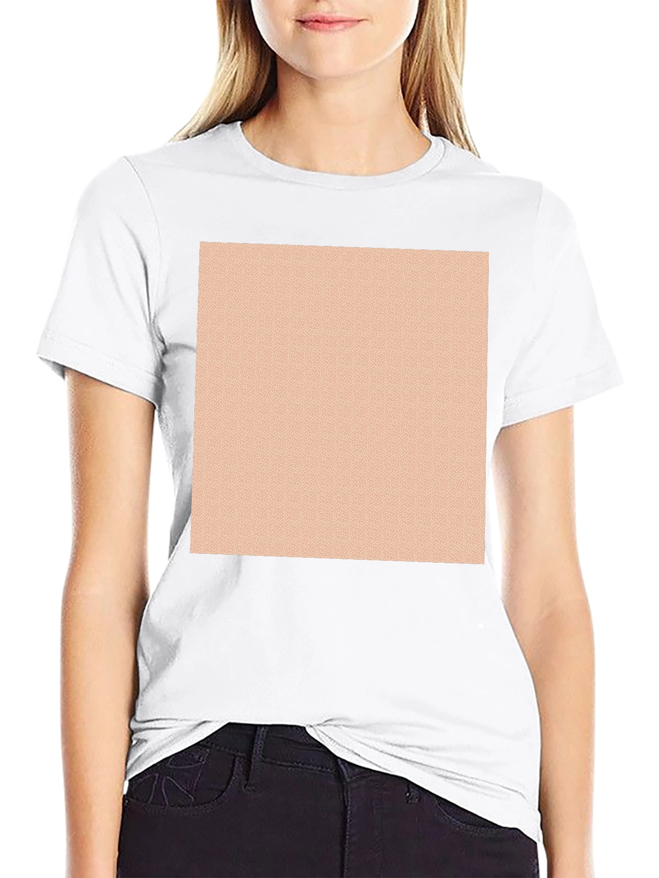 Modern Black Crew Neck T-Shirt