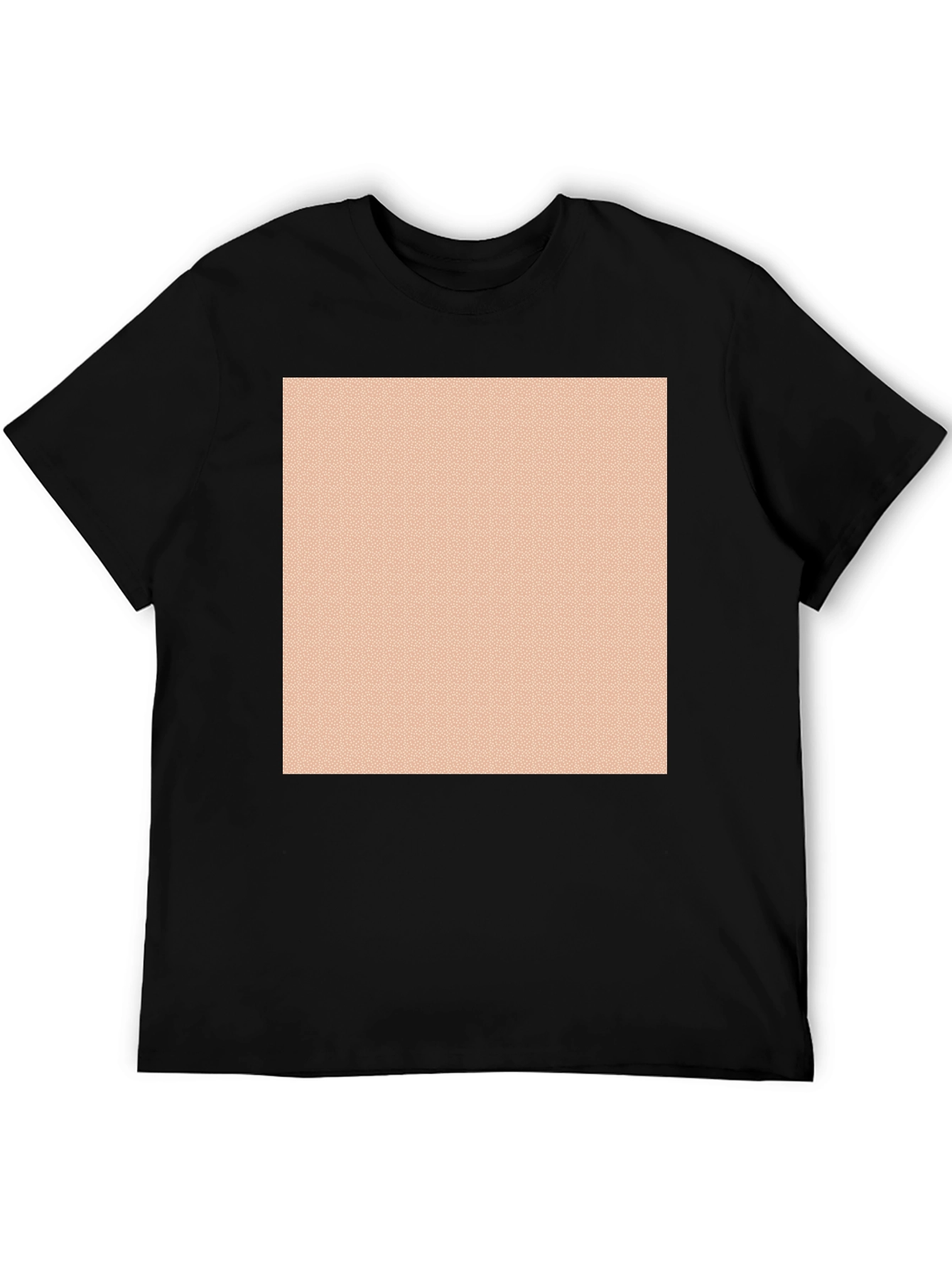 Modern Black Crew Neck T-Shirt