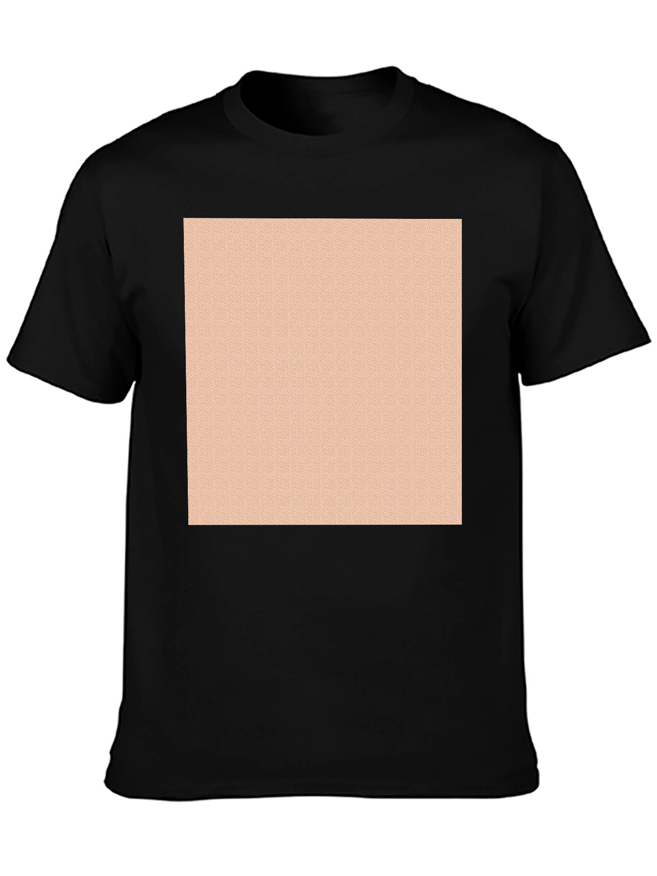 Modern Black Crew Neck T-Shirt