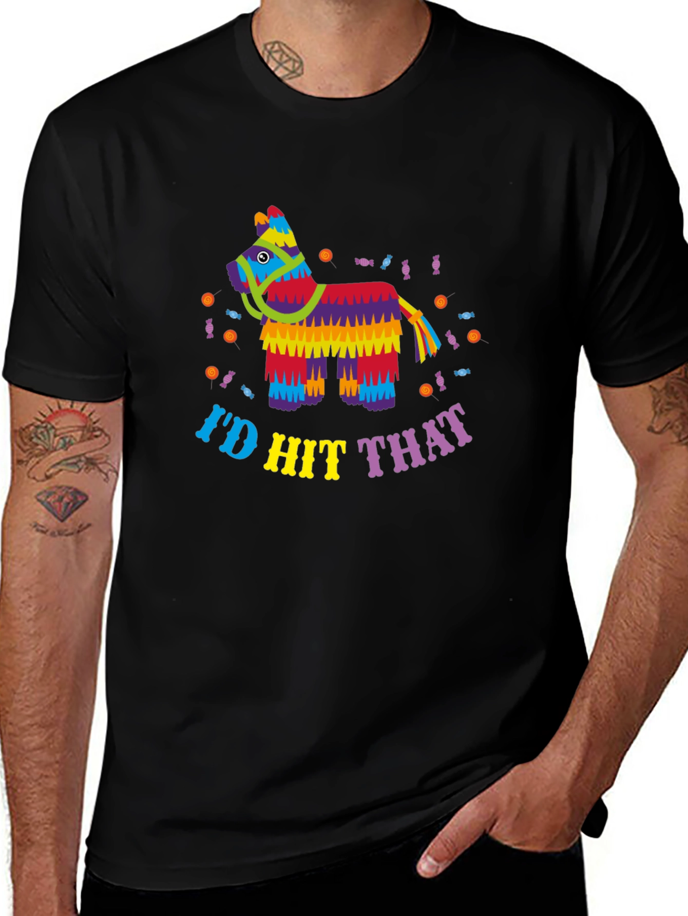 Id Hit That Piñata Humor T-Shirt
