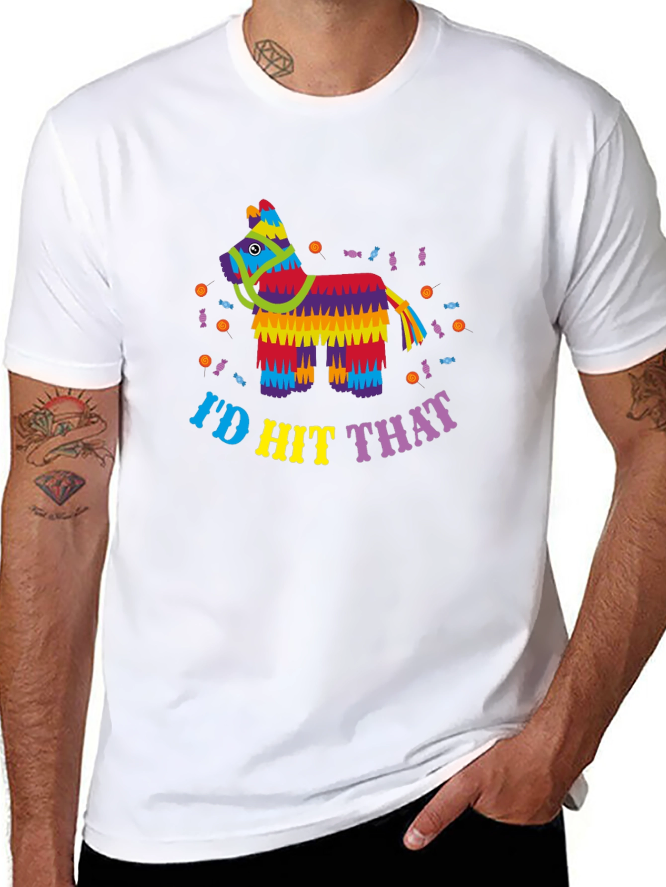 Id Hit That Piñata Humor T-Shirt