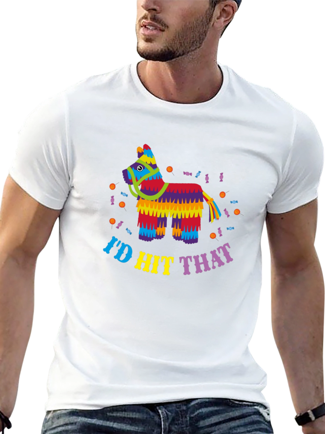 Id Hit That Piñata Humor T-Shirt