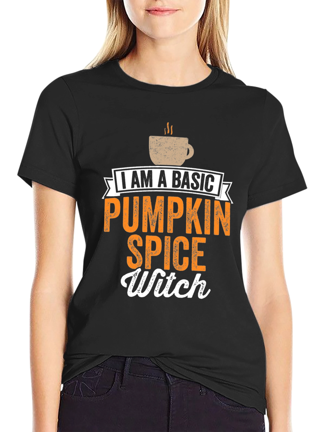 Basic Pumpkin Spice Witch T-Shirt